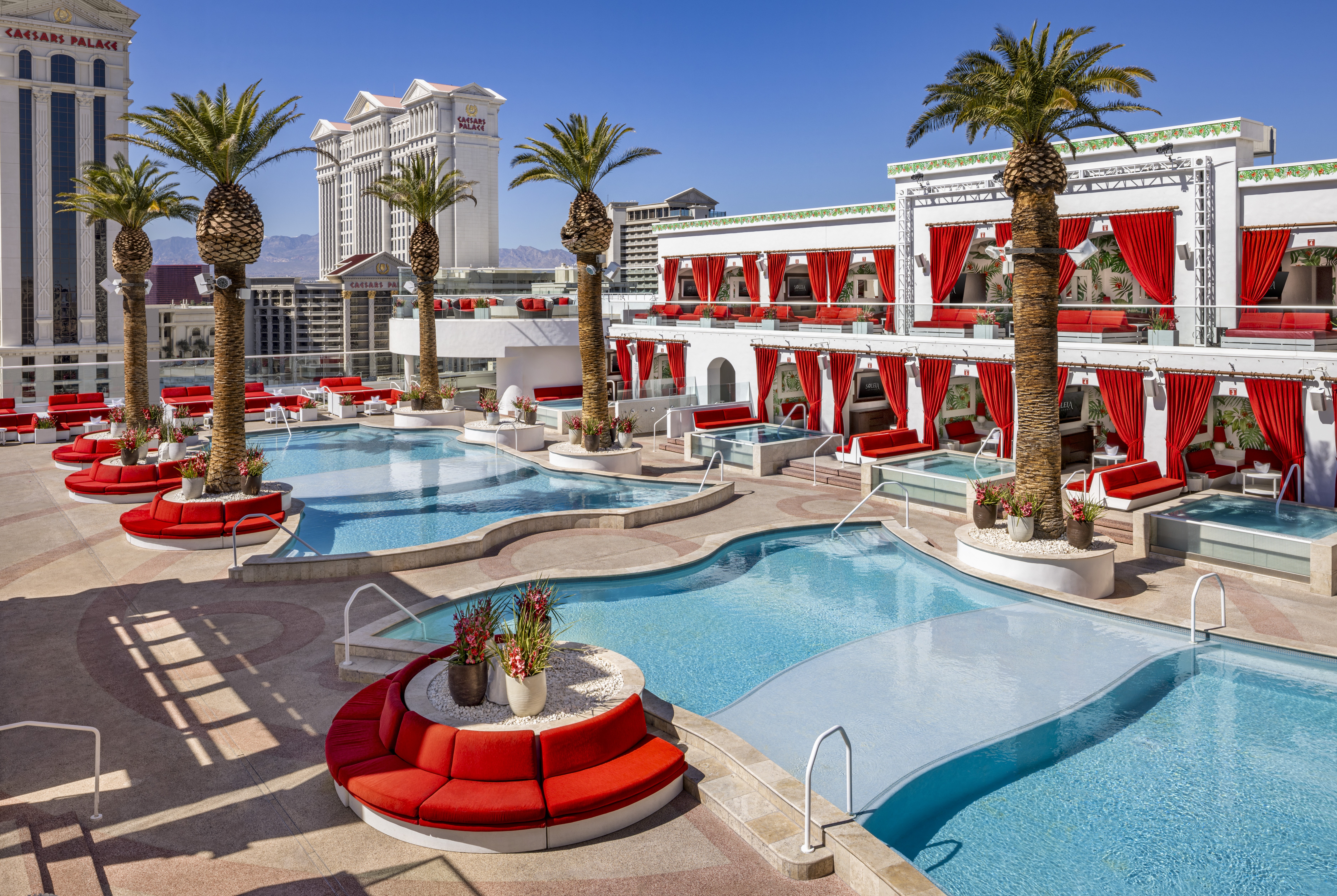 Pool at the The Vanderpump Hotel in Las Vegas, Nevada