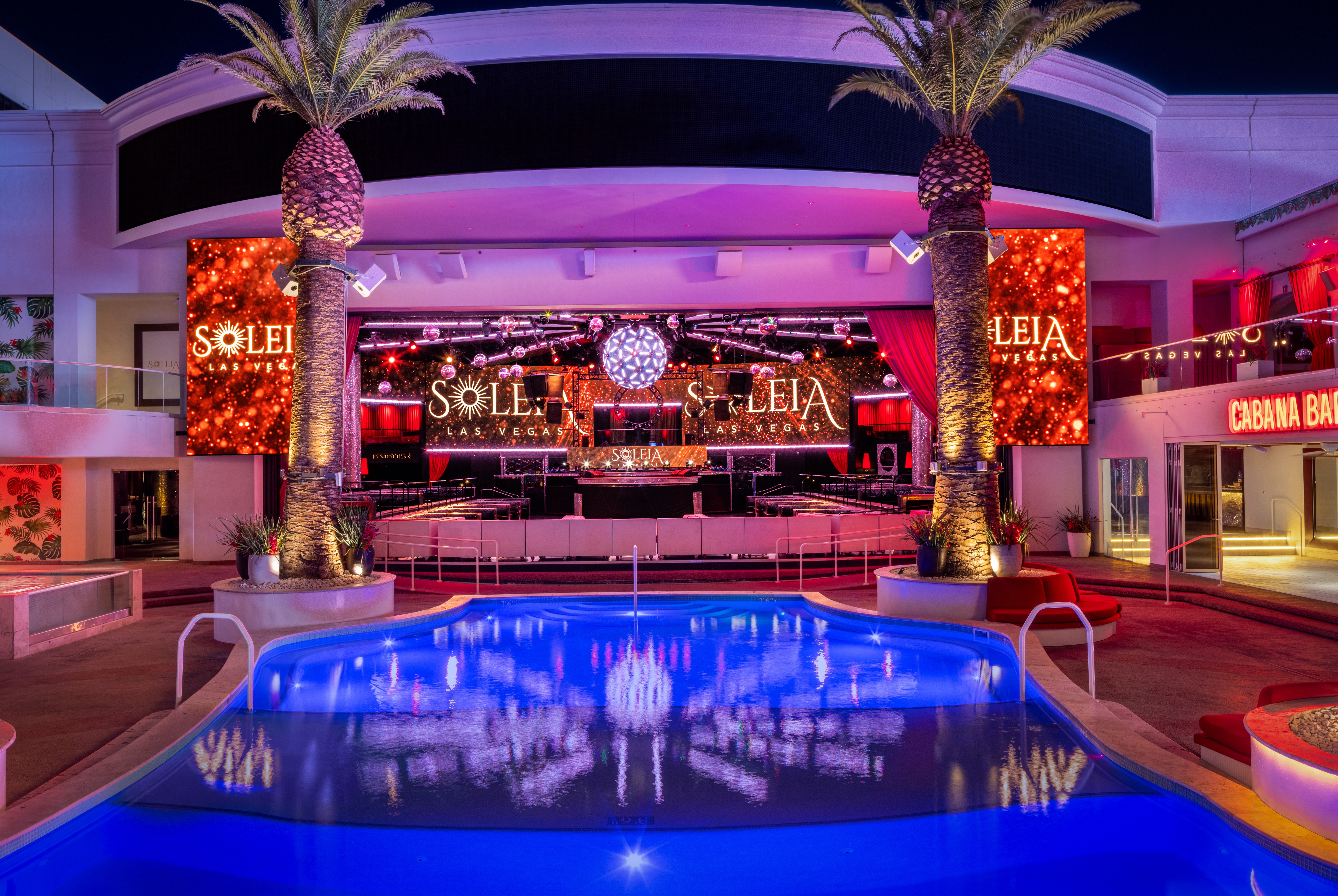 Pool at the The Vanderpump Hotel in Las Vegas, Nevada