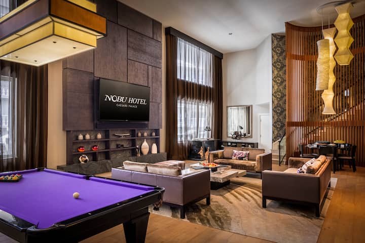 Nobu Hotel Caesars Palace suite in Las Vegas, Nevada
