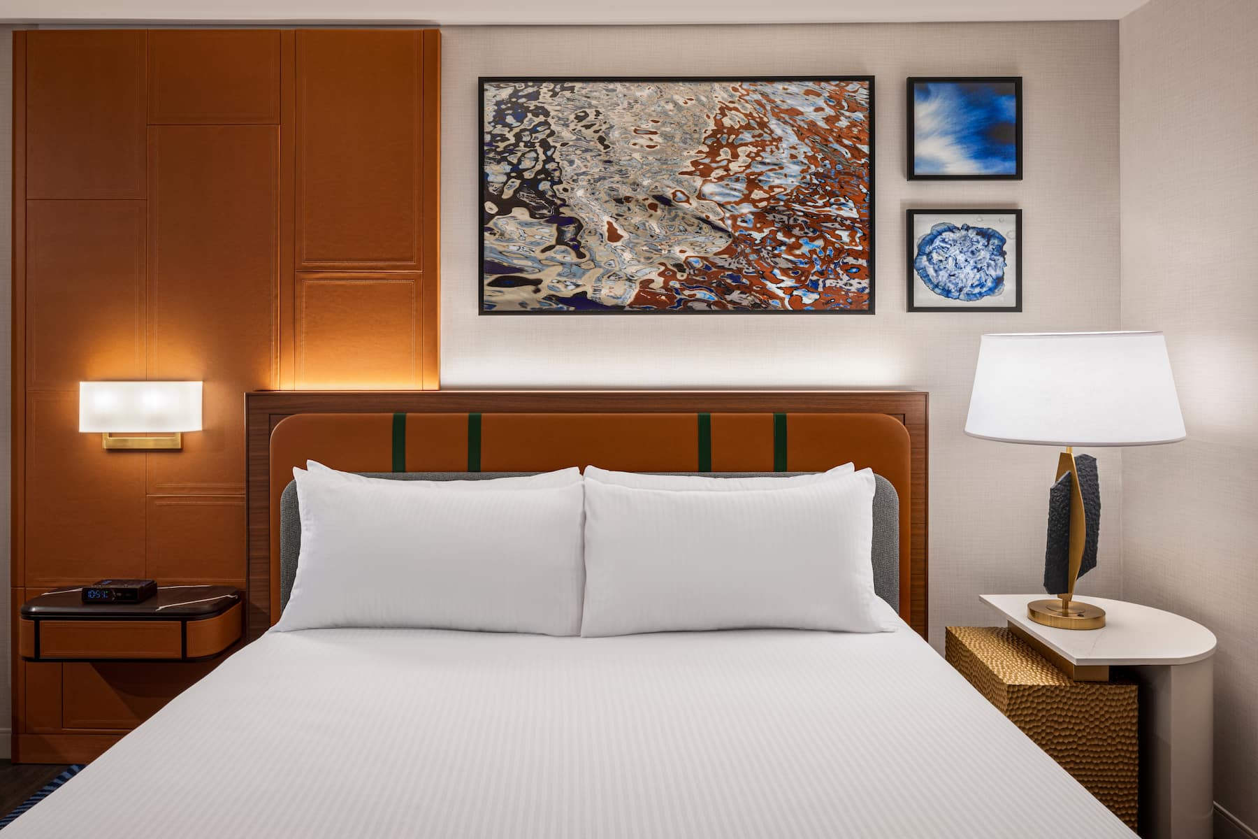 Guest room at the Caesars Republic Lake Tahoe in Stateline, Nevada