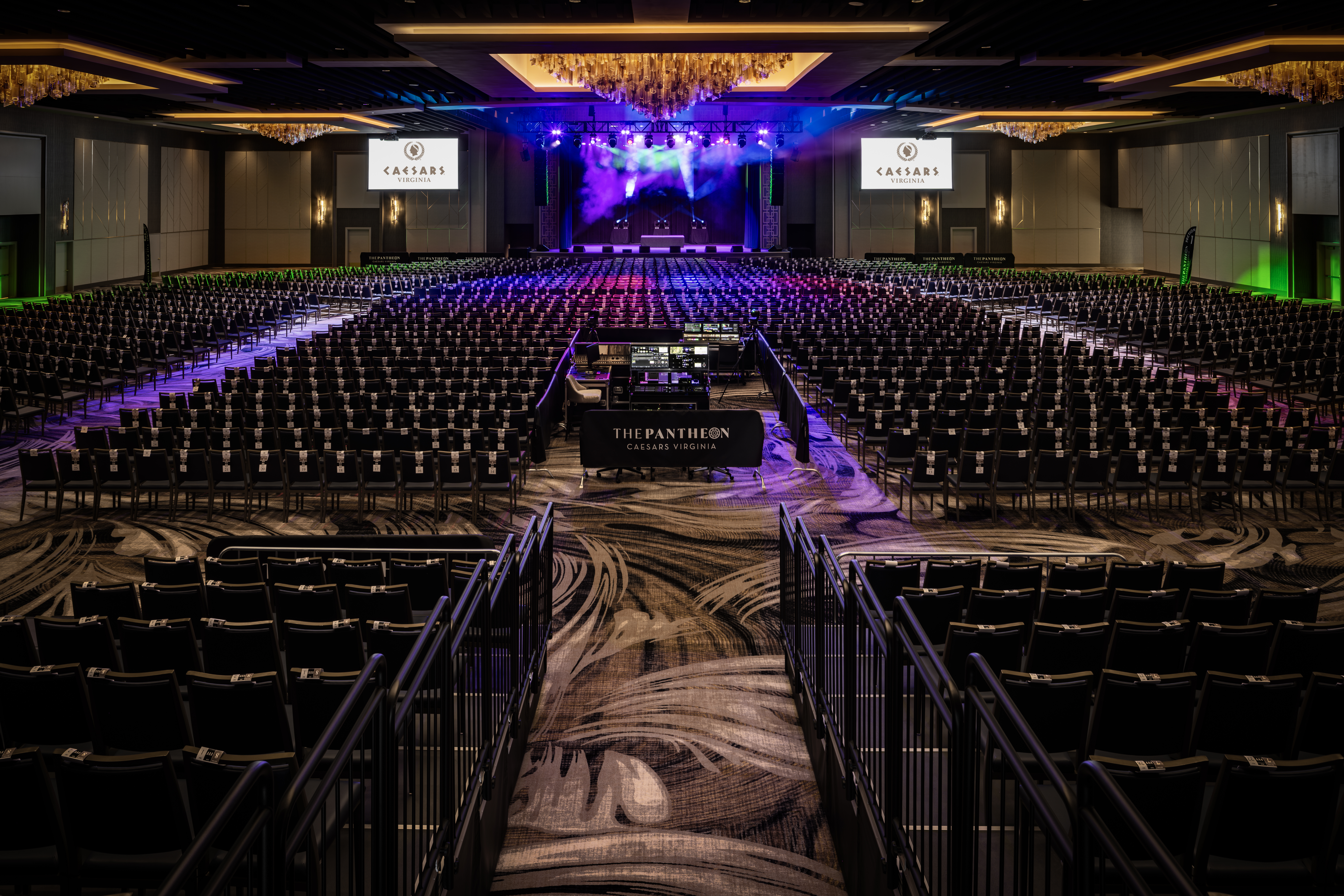 Theatre meeting room at Caesars Virginia in Danville, Virginia
