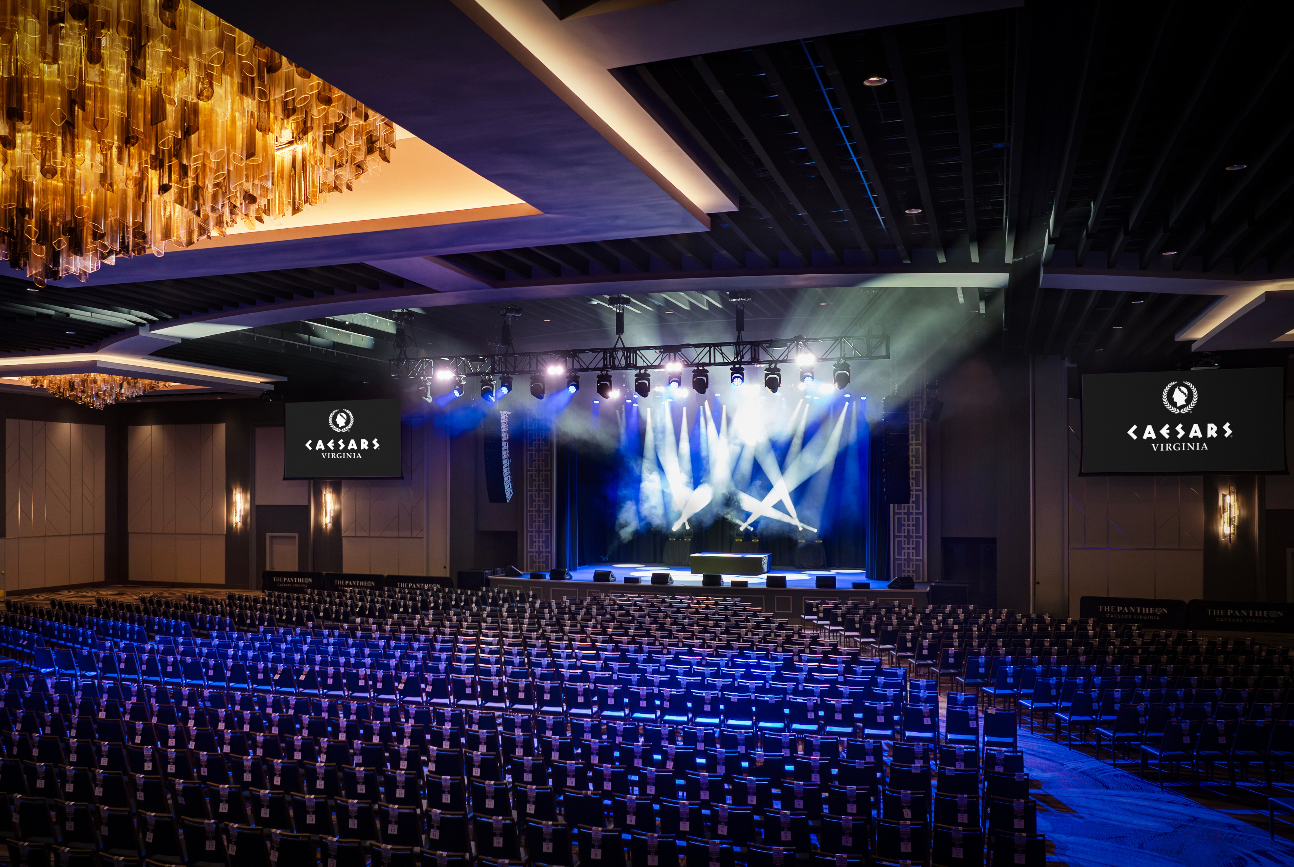 Theatre meeting room at Caesars Virginia in Danville, Virginia