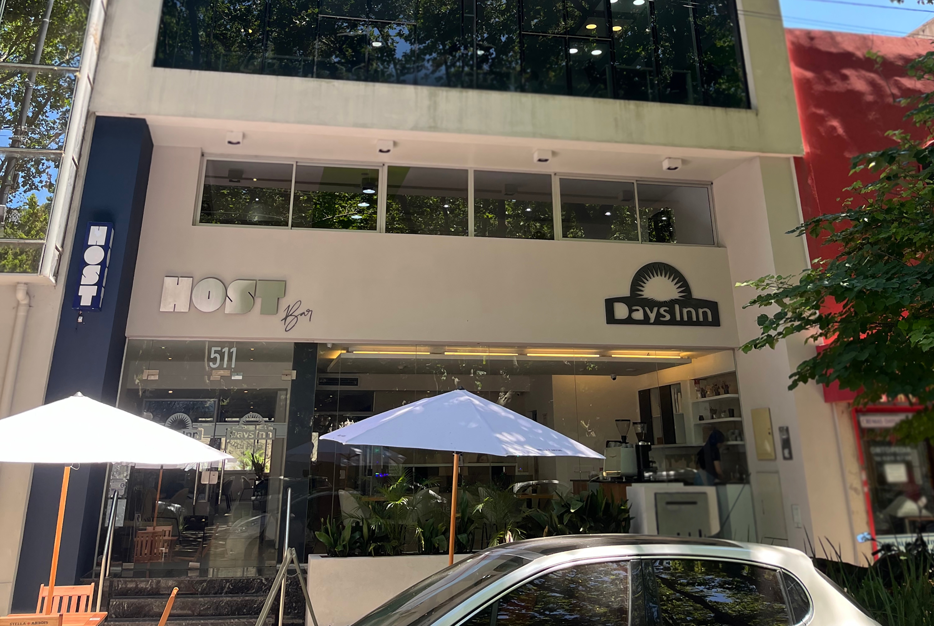 Exterior of Days Inn & Suites by Wyndham La Plata hotel in La Plata, Other than US/Canada