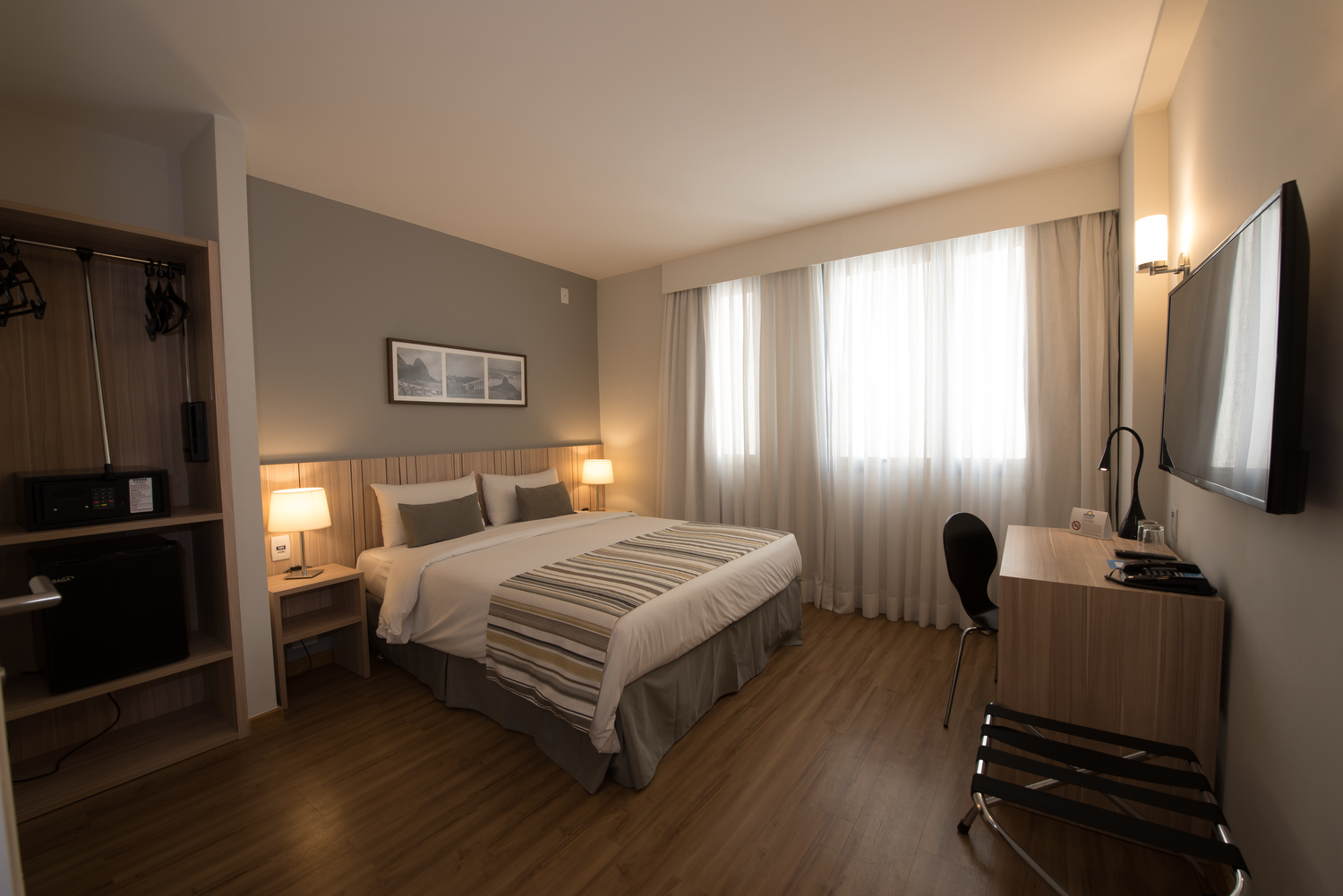 Guest room at the Days Inn by Wyndham Rio de Janeiro Lapa in Rio de Janeiro, Other than US/Canada