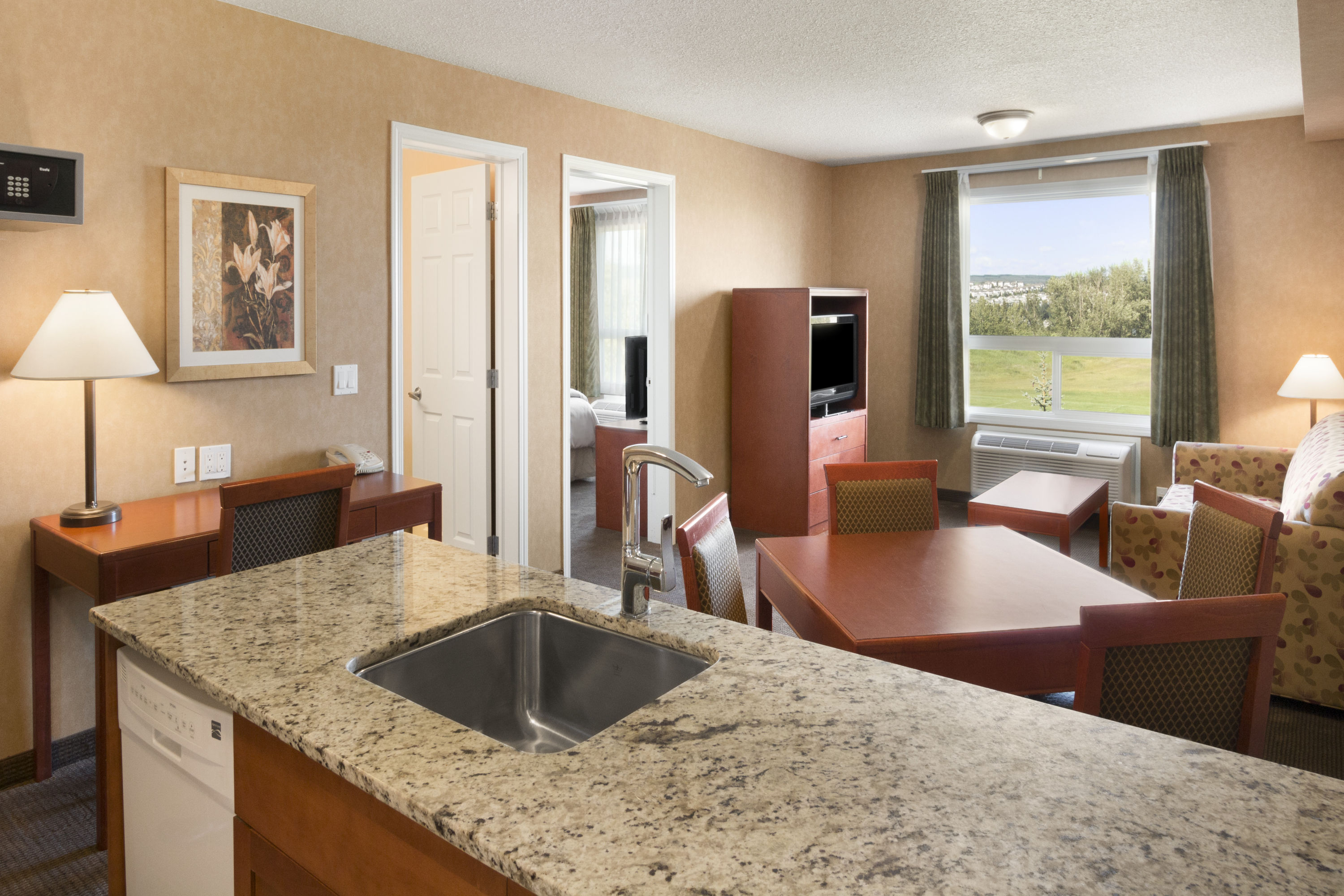 Days Inn & Suites by Wyndham Cochrane suite in Cochrane, Alberta