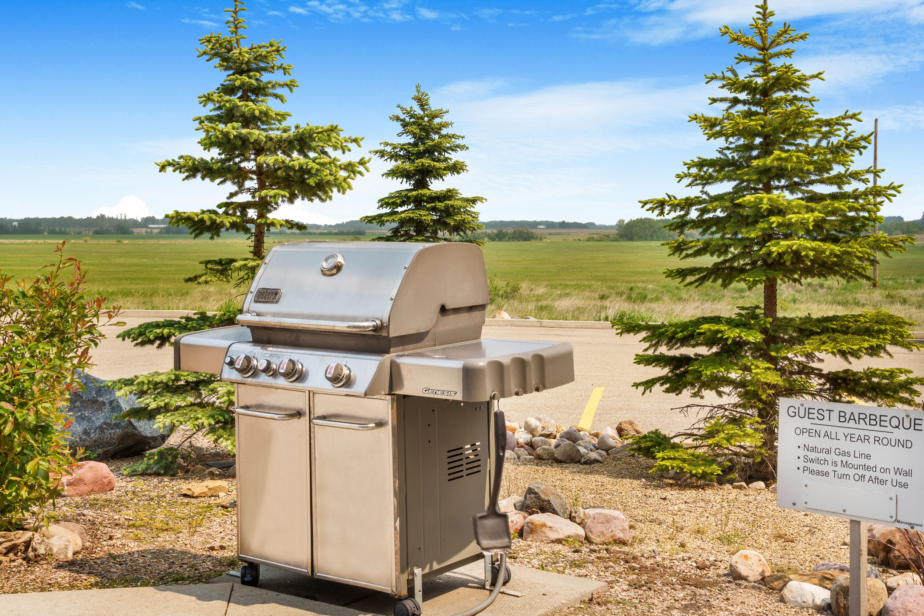 BBQ grill at Days Inn by Wyndham Lamont in Lamont, Alberta