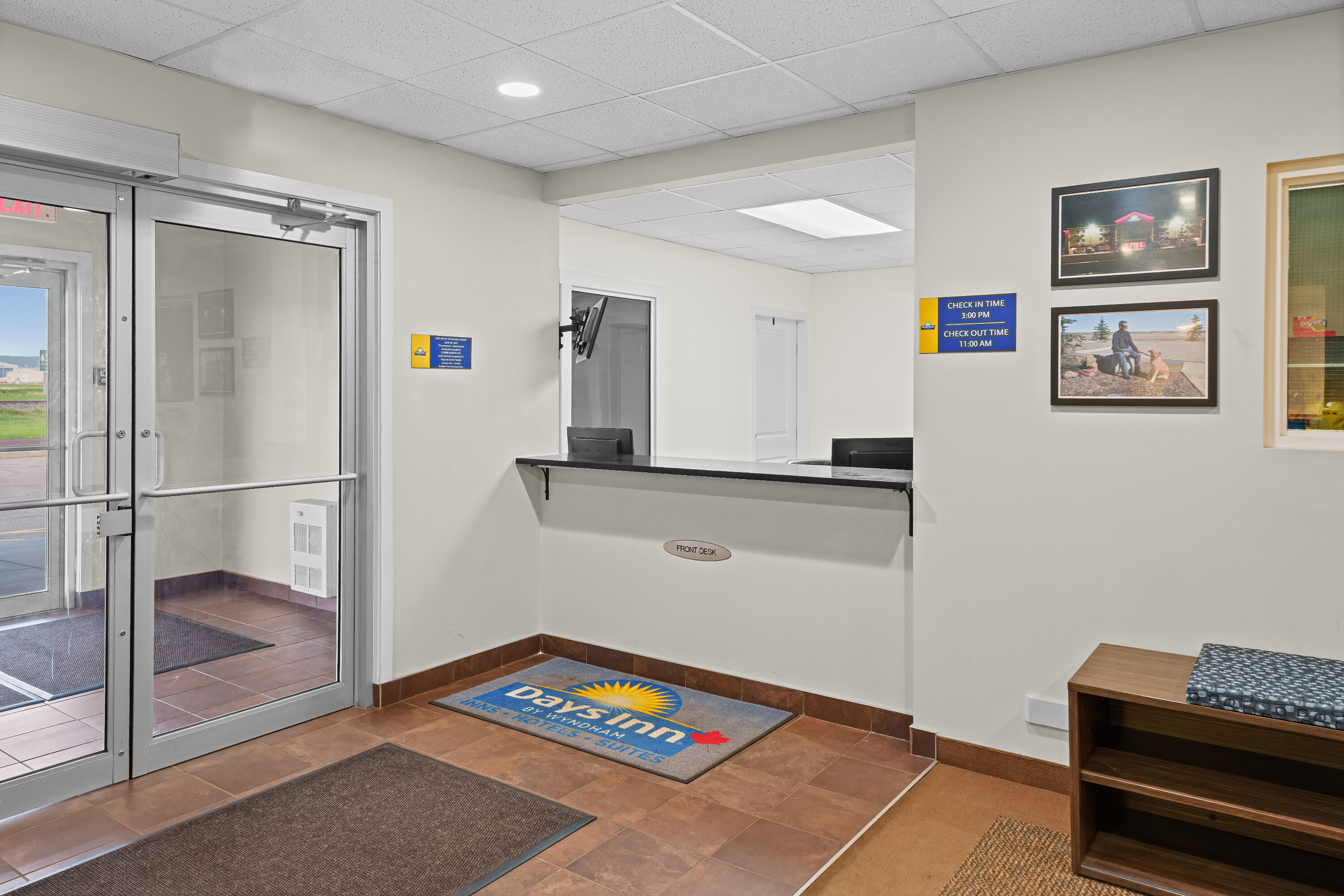 Days Inn by Wyndham Lamont reception in Lamont, Alberta
