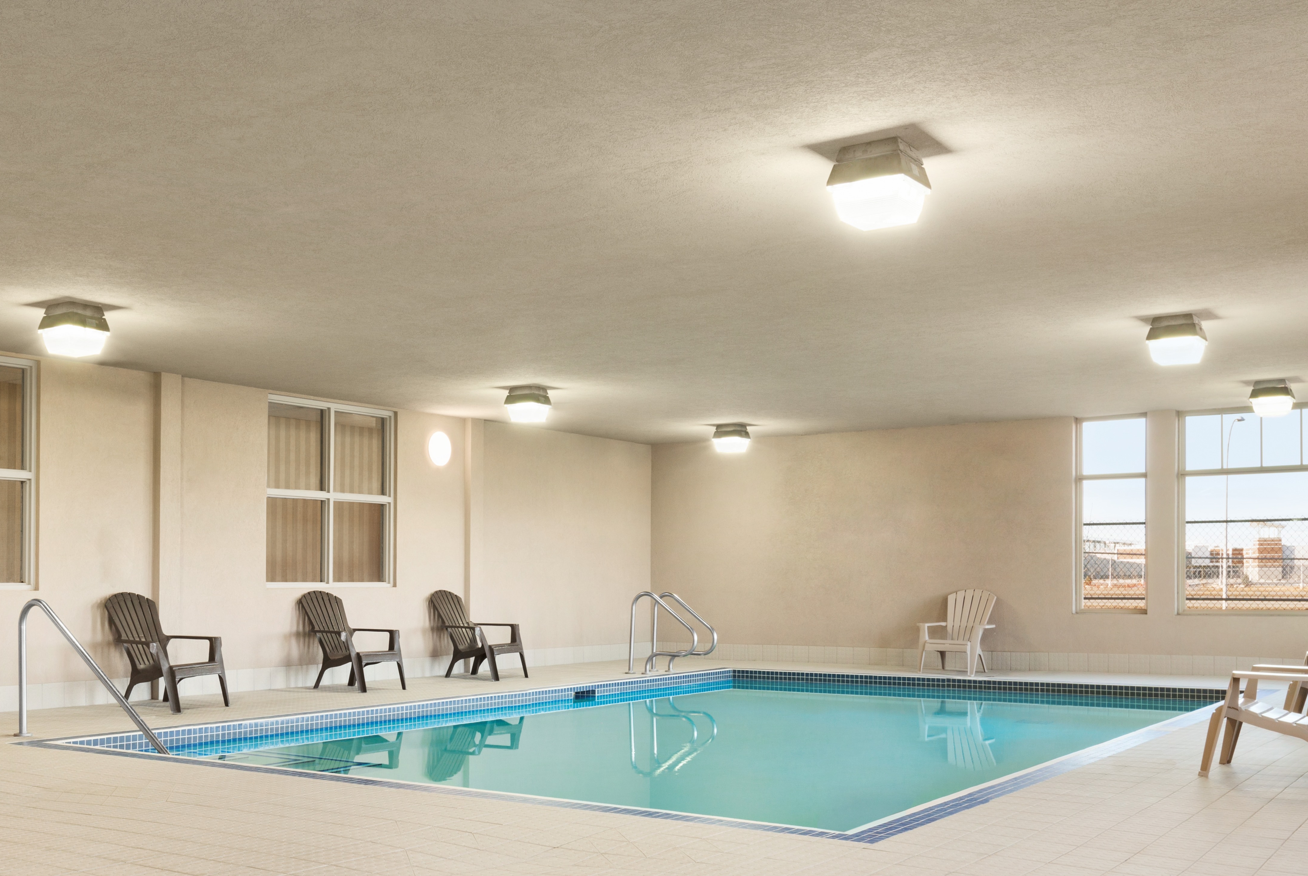 Pool at the Days Inn & Suites by Wyndham Edmonton Airport in Leduc, Alberta