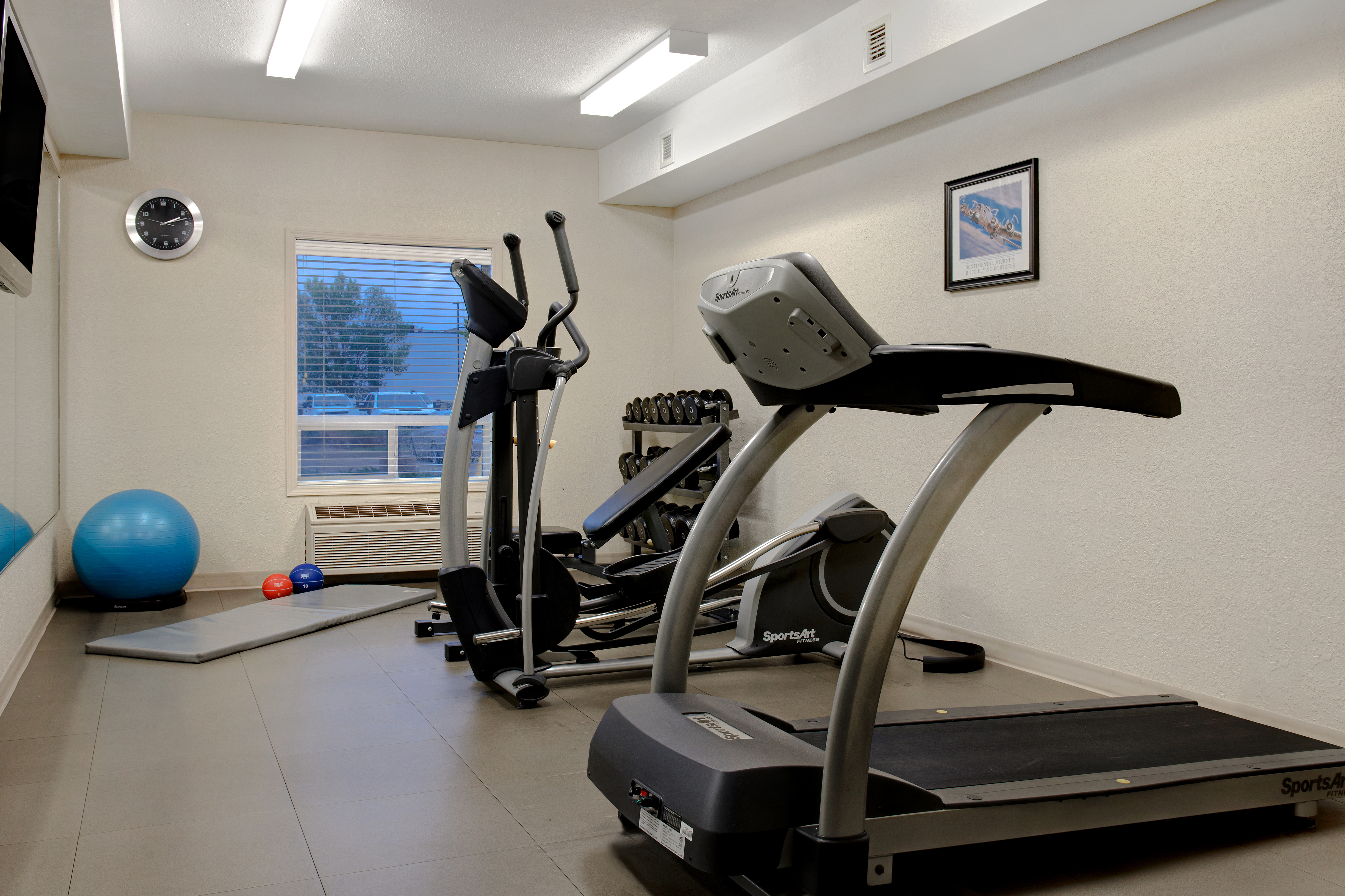 Fitness room at Days Inn by Wyndham Medicine Hat in Medicine Hat, Alberta