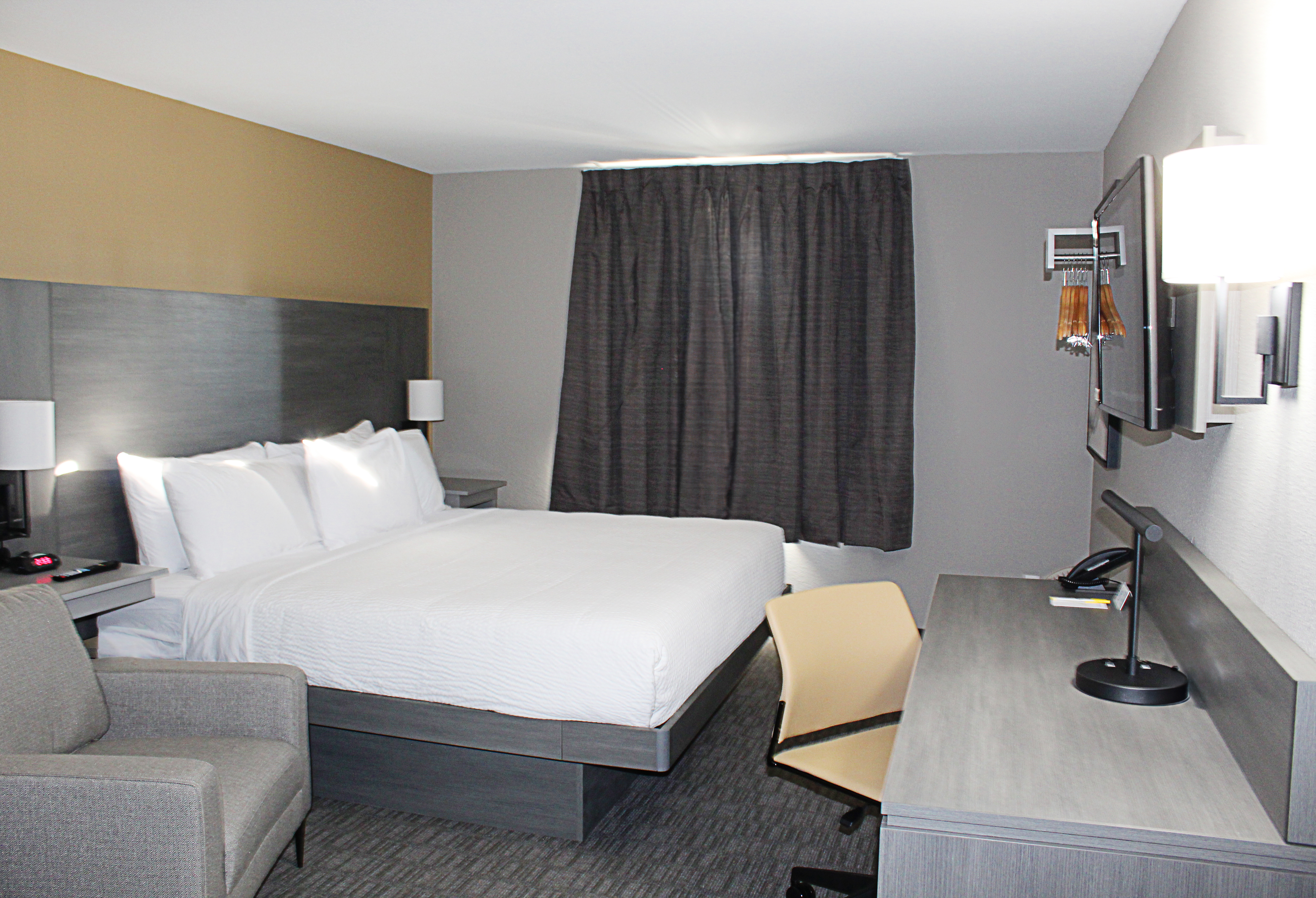Guest room at the Days Inn by Wyndham Stony Plain in Stony Plain, Alberta