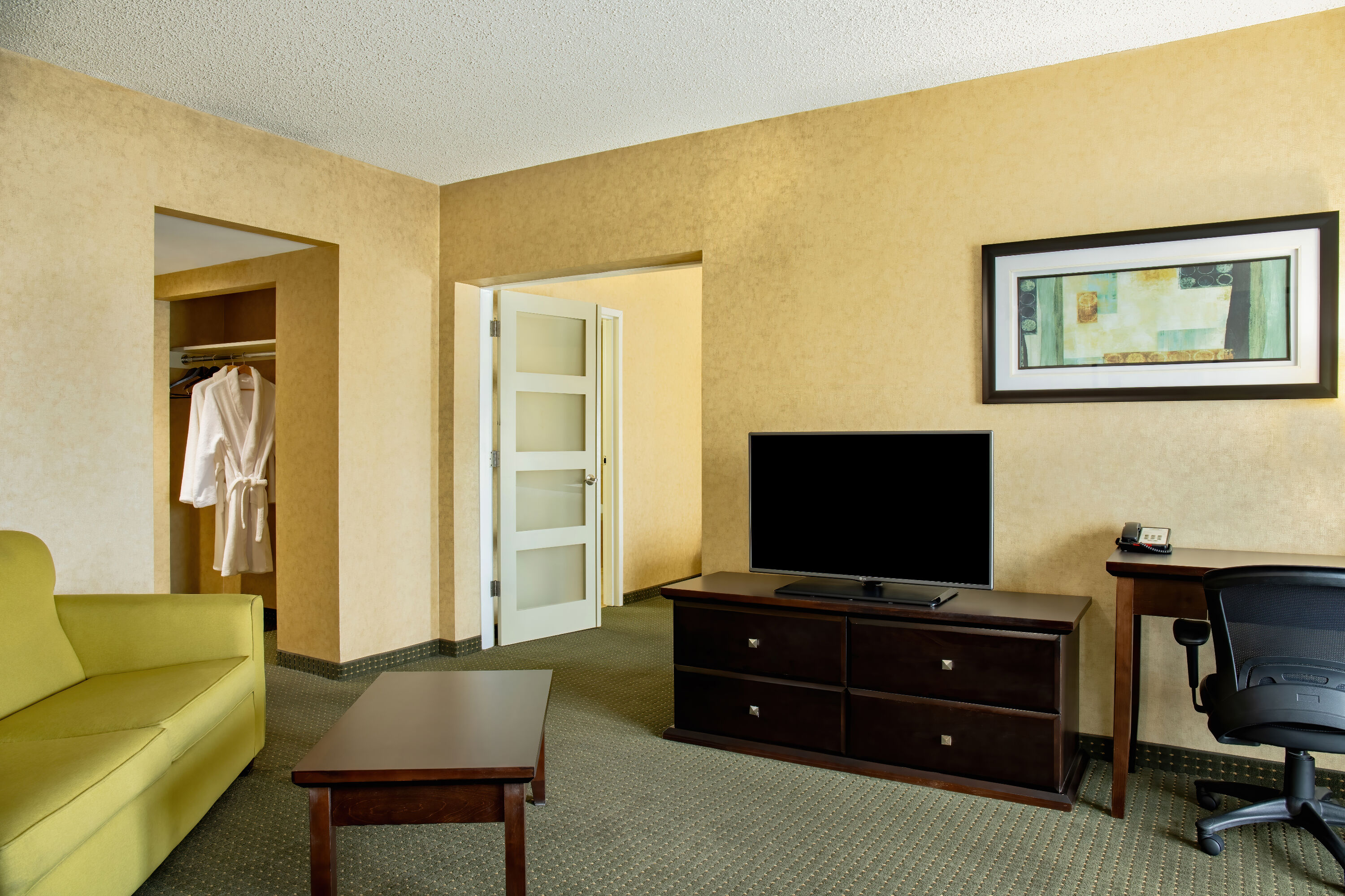 Days Inn by Wyndham Cranbrook Conference Centre suite living room in Cranbrook, British Columbia