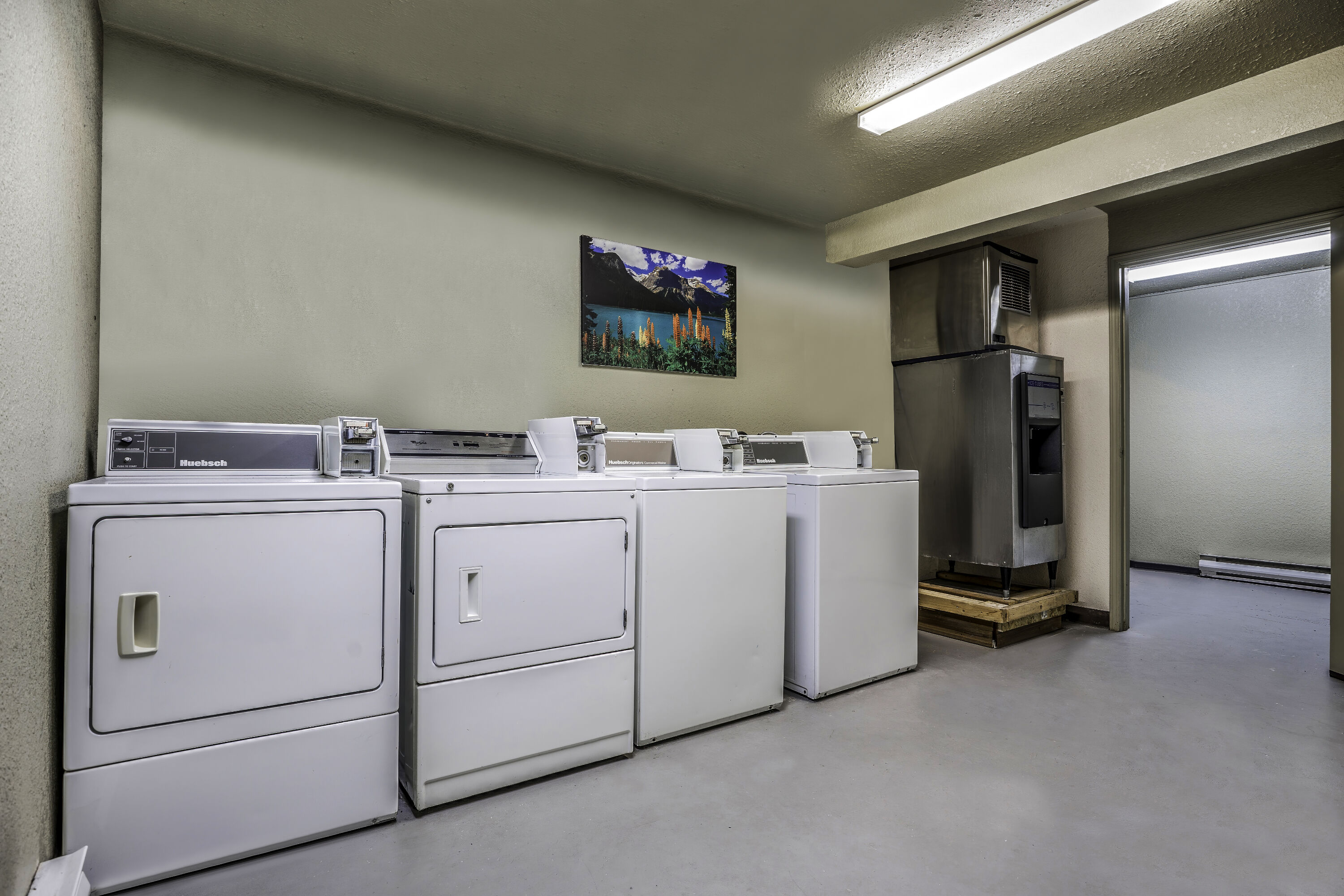 Laundry facilities at Days Inn by Wyndham Golden in Golden, British Columbia