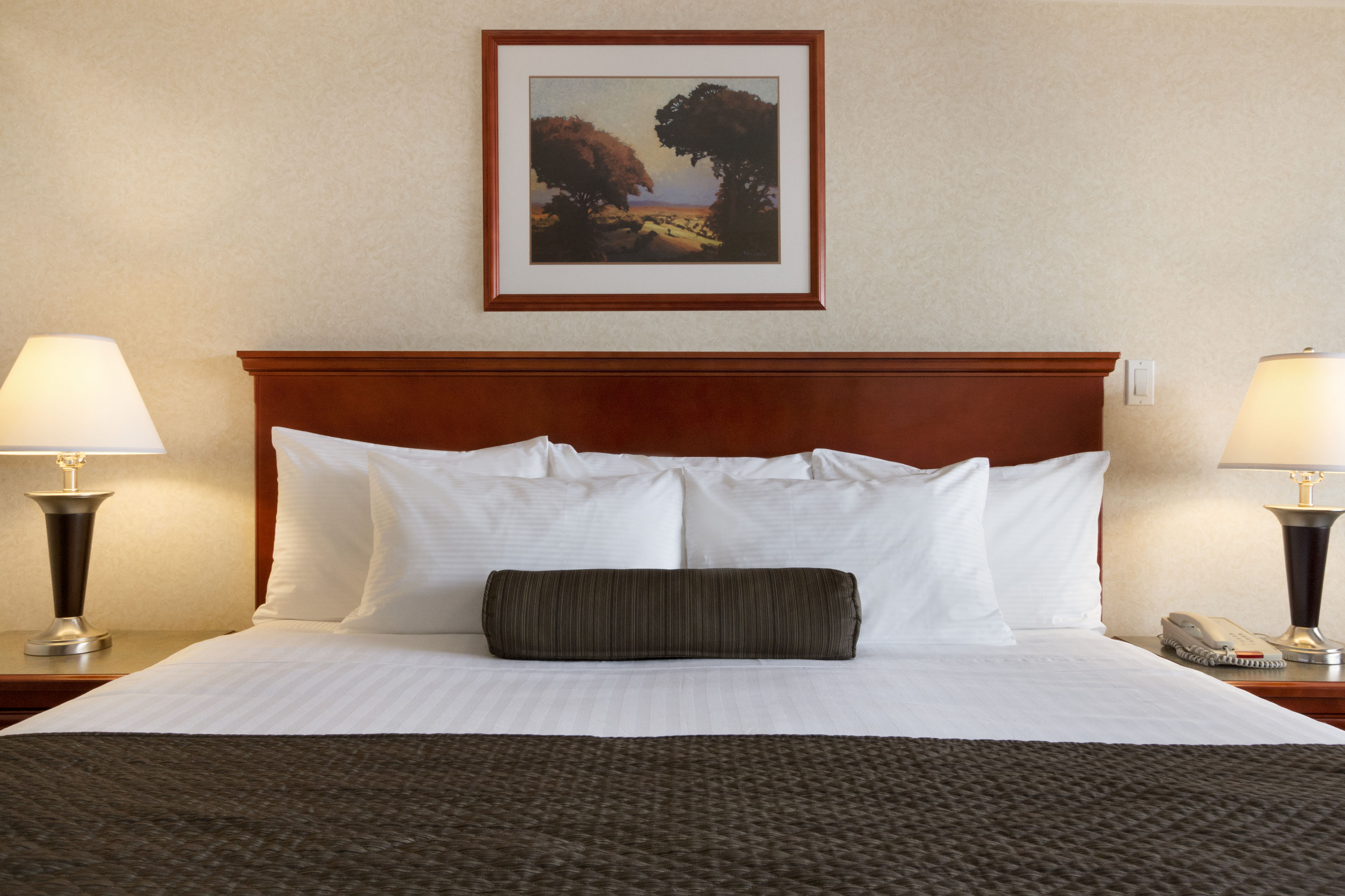 Guest room at the Days Inn & Suites by Wyndham Langley in Langley, British Columbia
