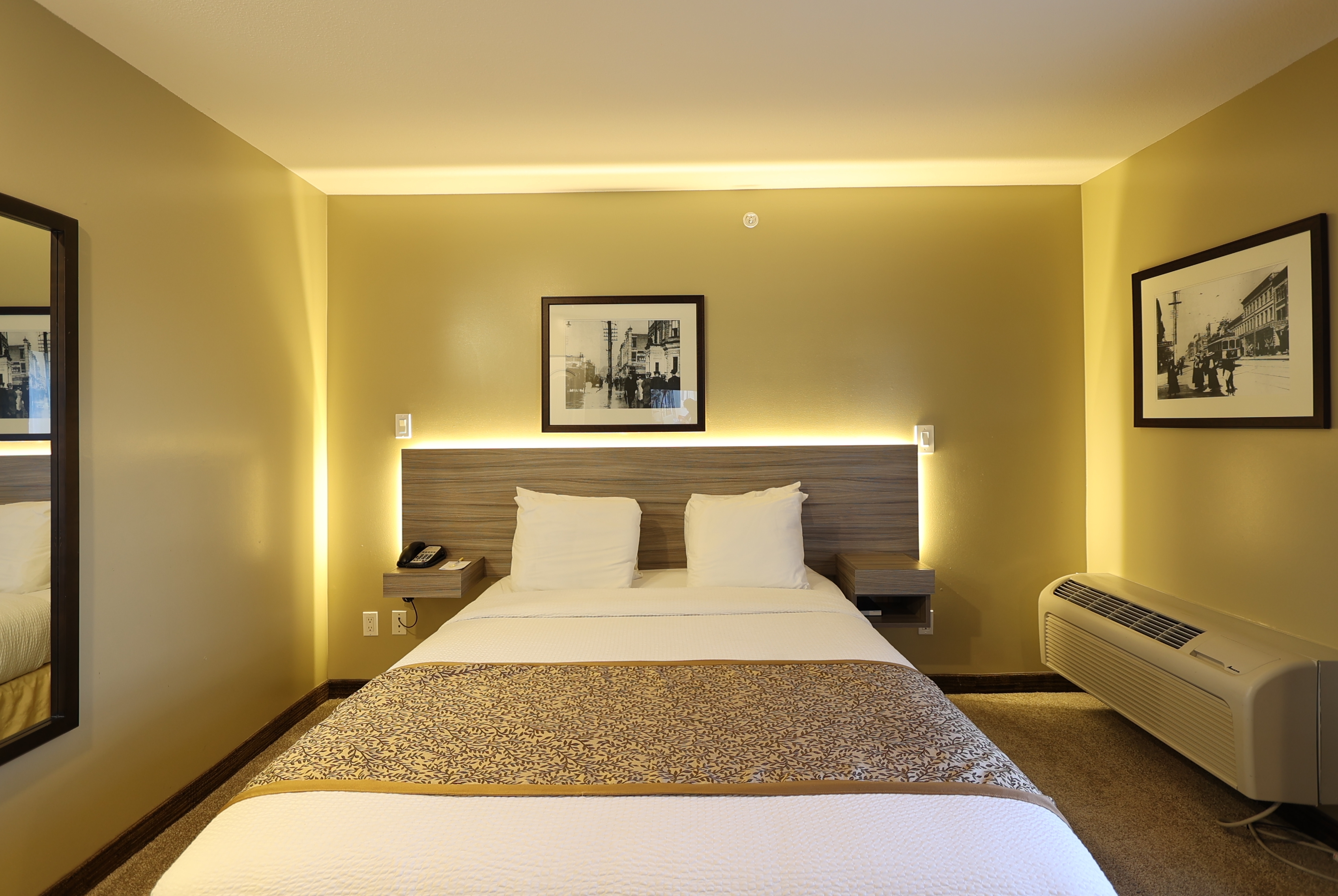 Guest room at the Days Inn by Wyndham Surrey in Surrey, British Columbia