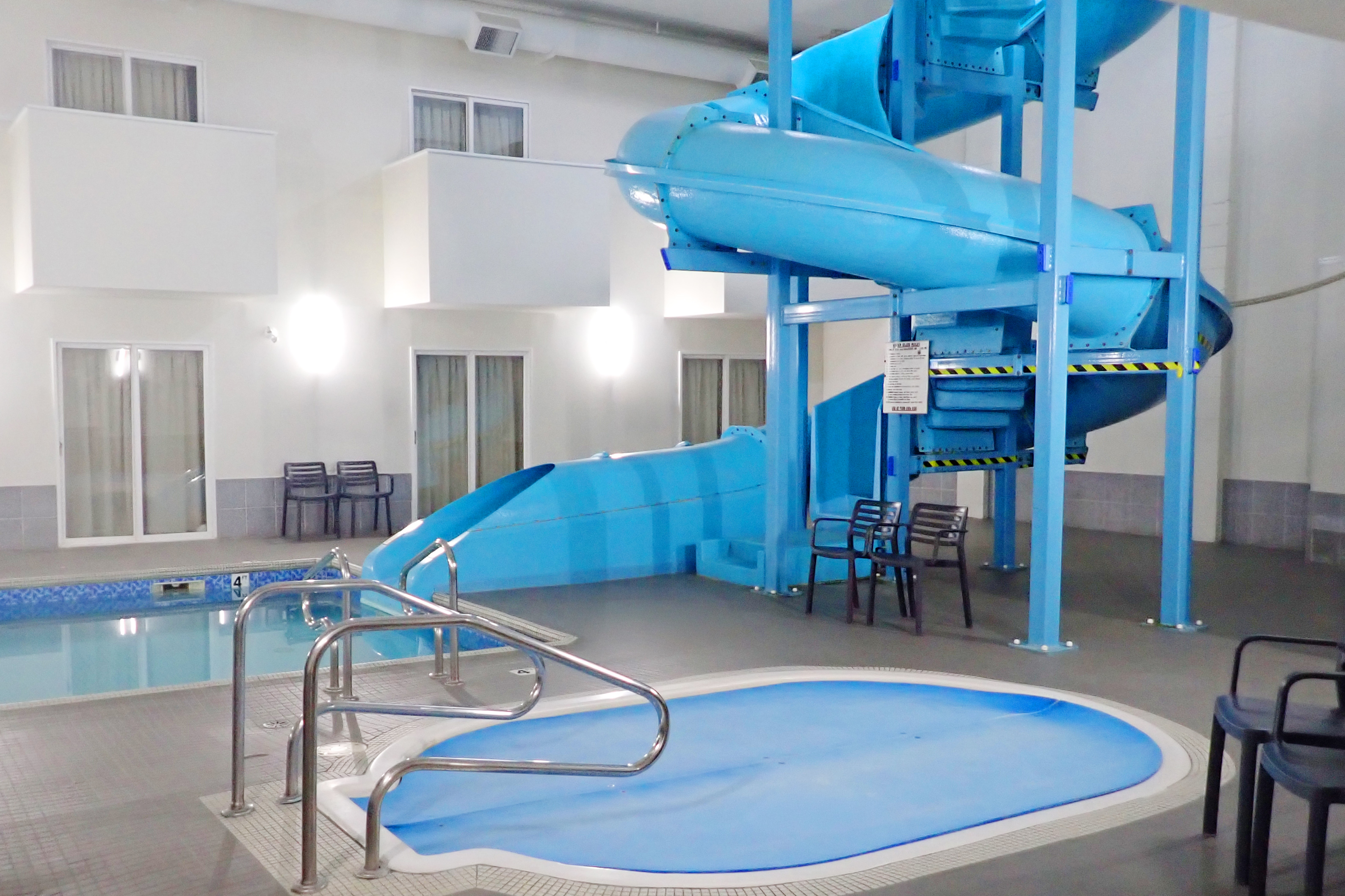 Indoor pool at the Days Inn by Wyndham Valemount in Valemount, British Columbia