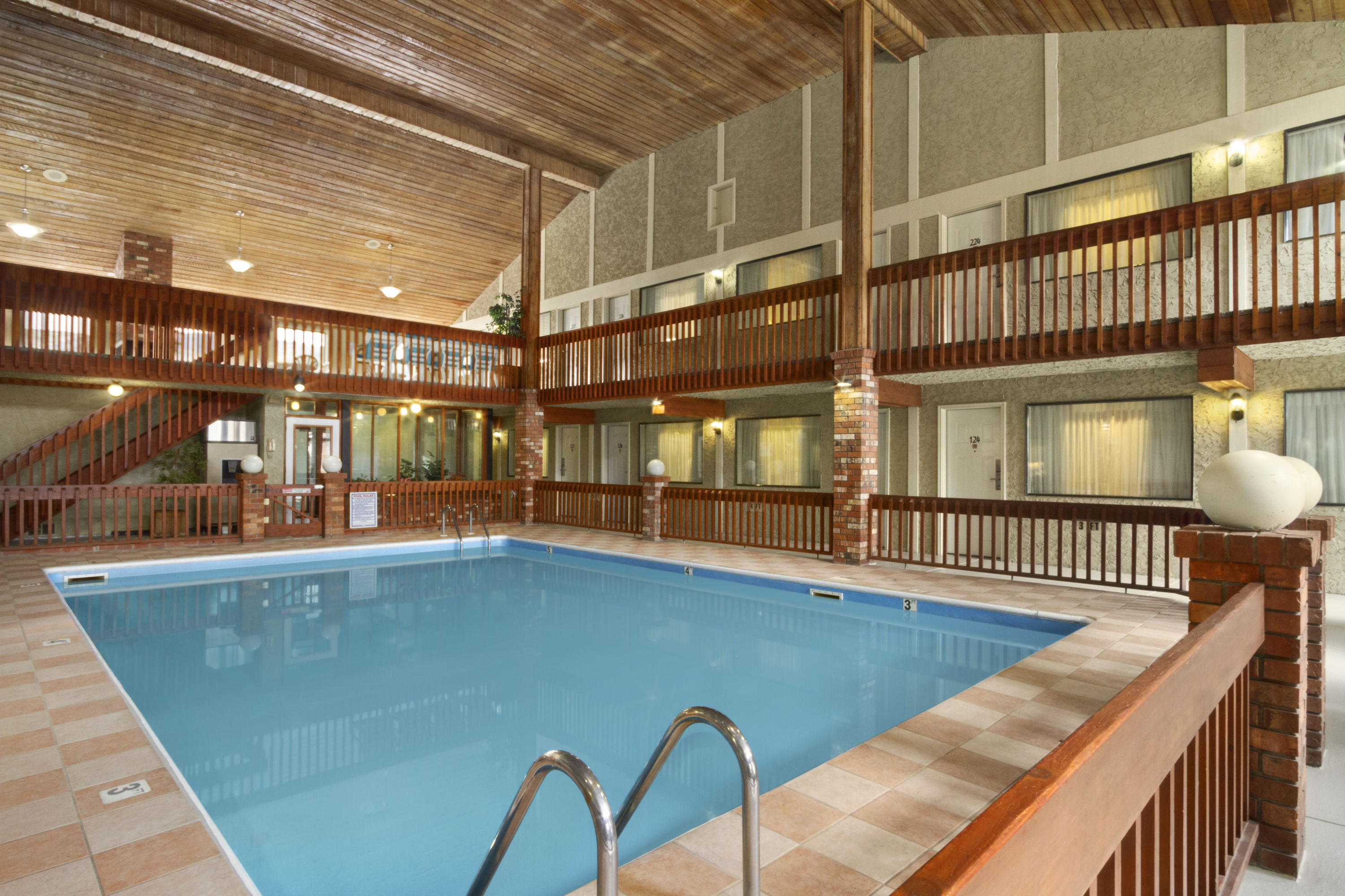 Pool at the Days Inn by Wyndham Vernon in Vernon, British Columbia