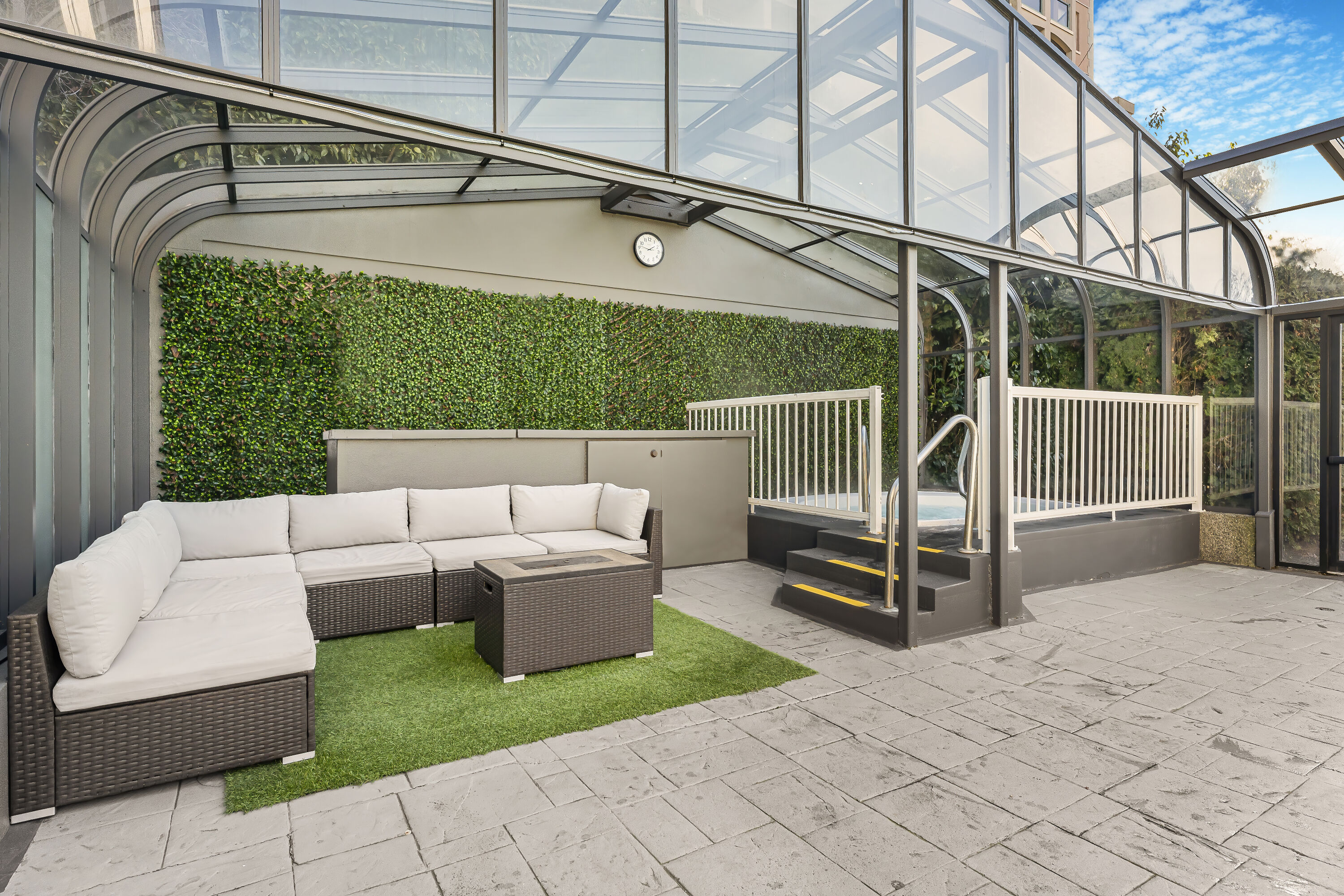 Hot tub at the Days Inn by Wyndham Victoria On The Harbour in Victoria, British Columbia