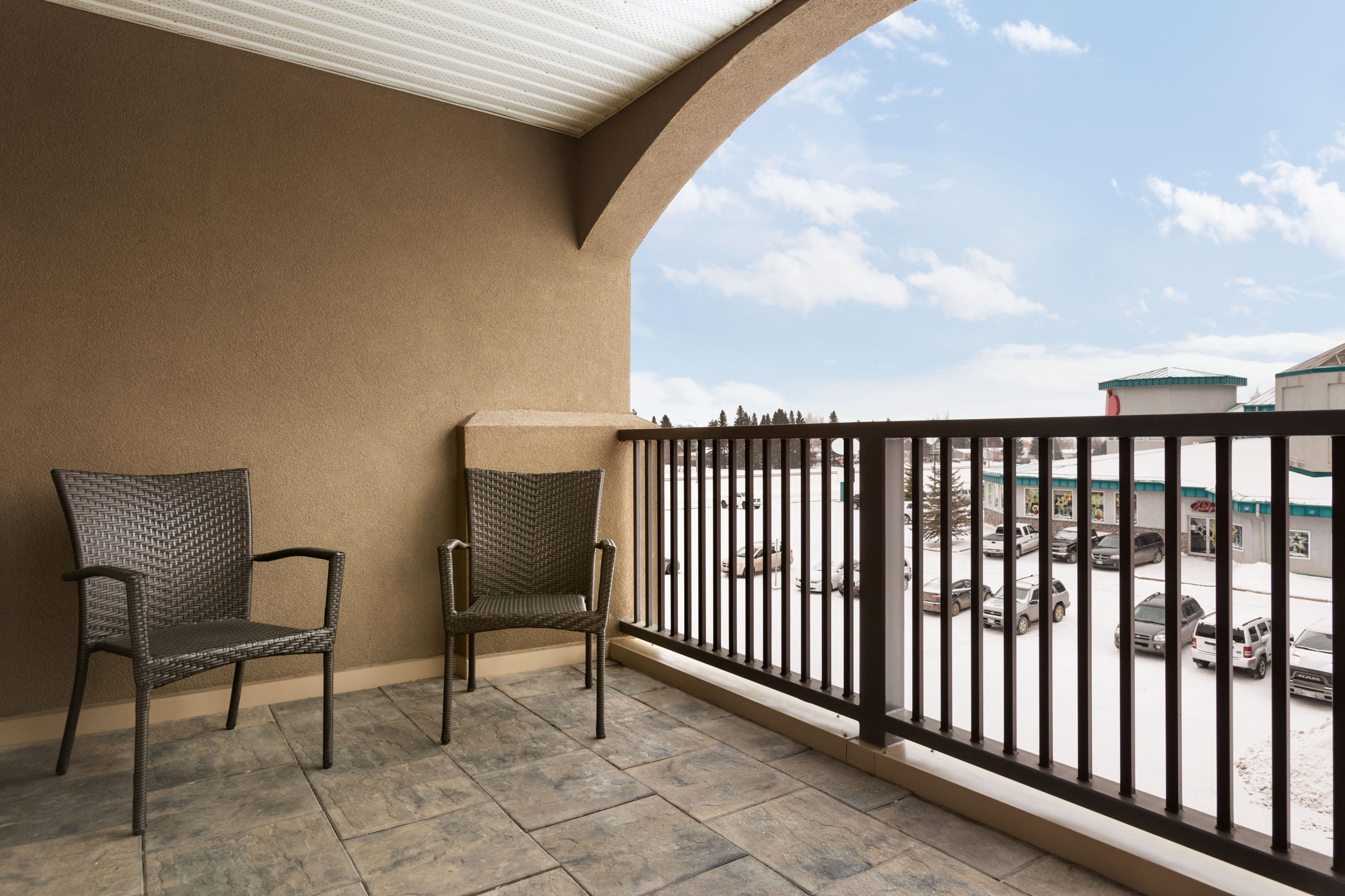 Guest room at the Days Inn & Suites by Wyndham Brandon in Brandon, Manitoba