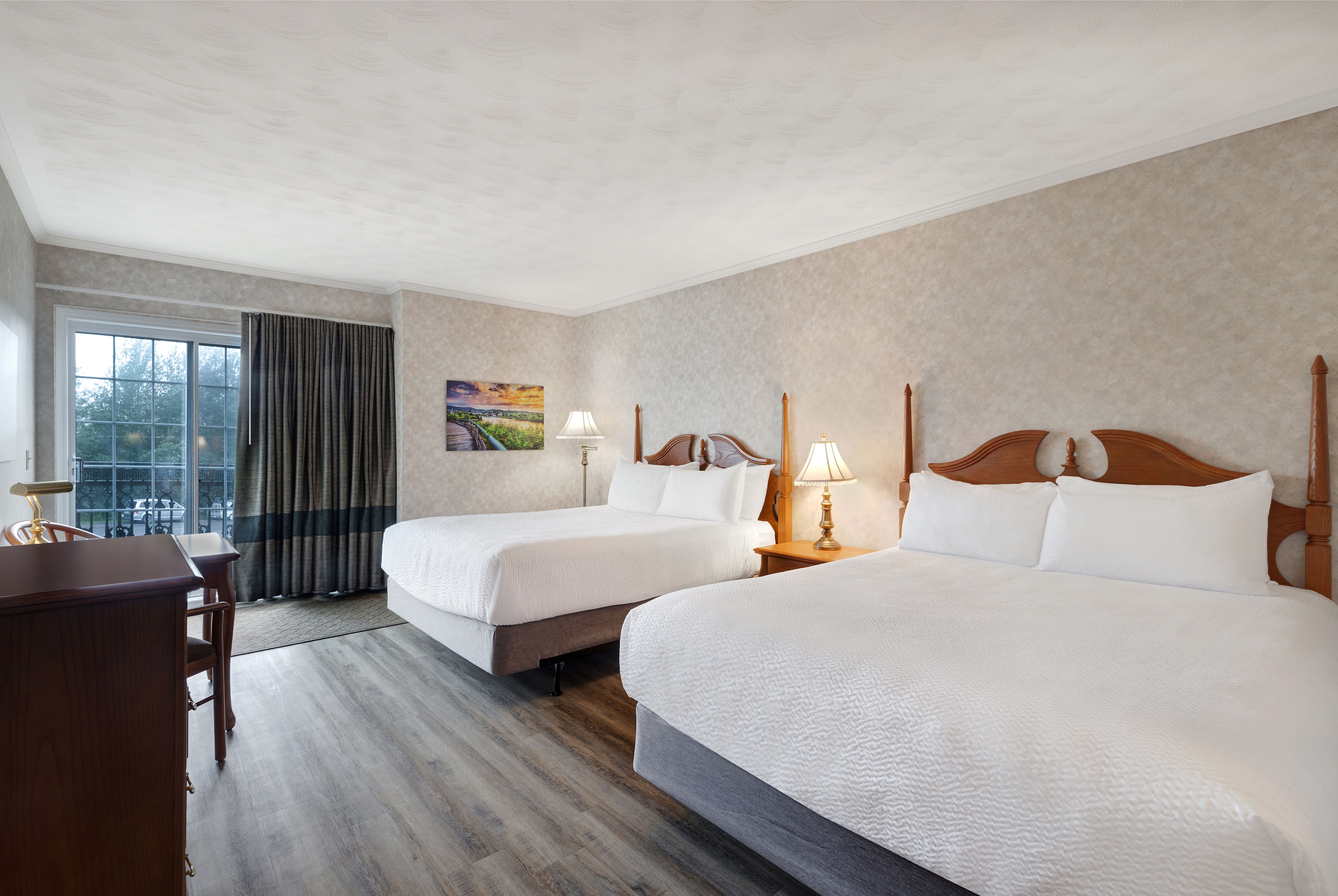 Guest room at the Days Inn by Wyndham Edmundston in Edmundston, New Brunswick