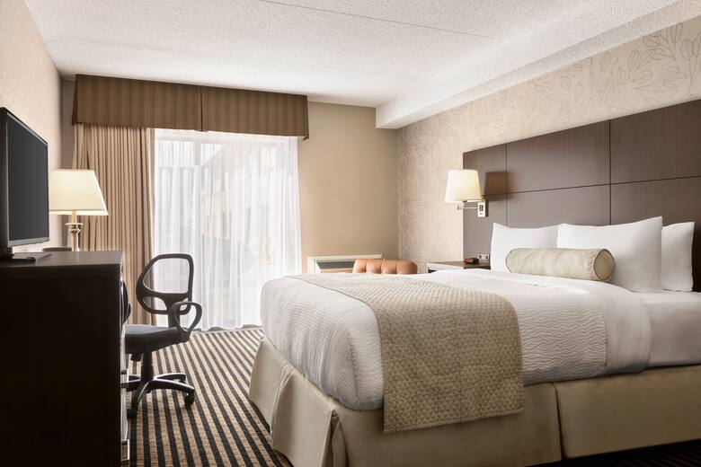 Guest room at the Days Inn Miramichi NB in Miramichi, New Brunswick