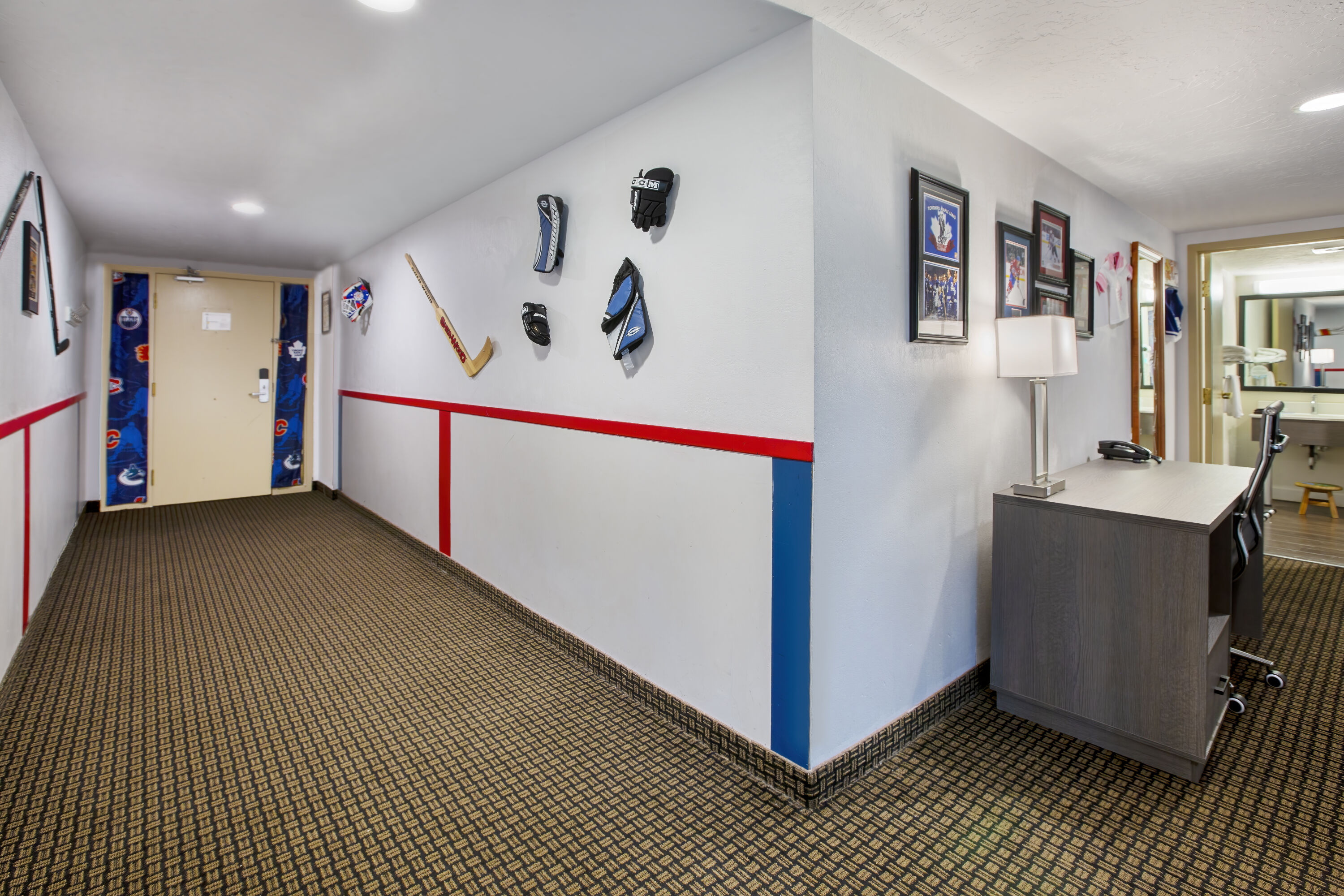 Guest room at the Days Inn & Suites by Wyndham Moncton in Moncton, New Brunswick
