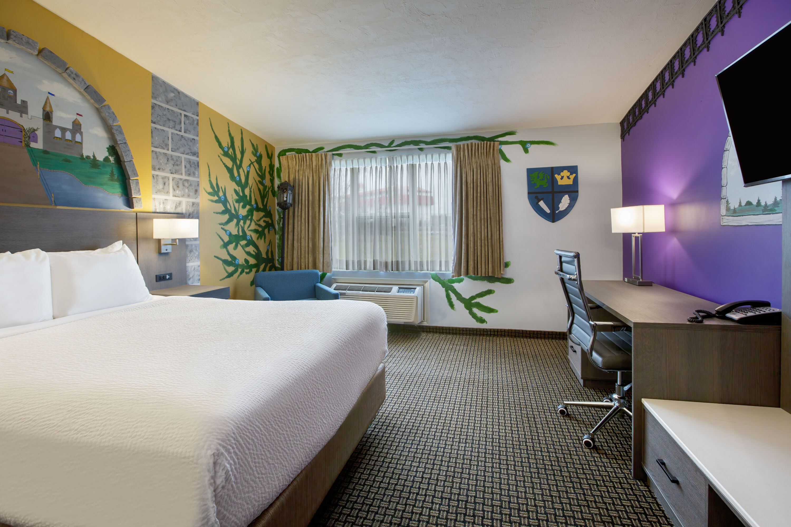 Guest room at the Days Inn & Suites by Wyndham Moncton in Moncton, New Brunswick