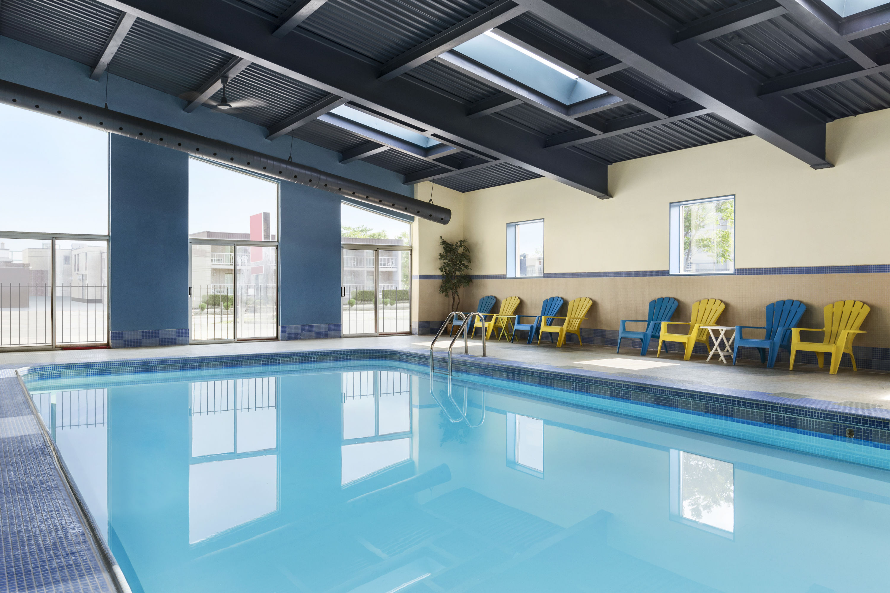 Pool at the Days Inn by Wyndham Niagara Falls Centre St. By the Falls in Niagara Falls, Ontario