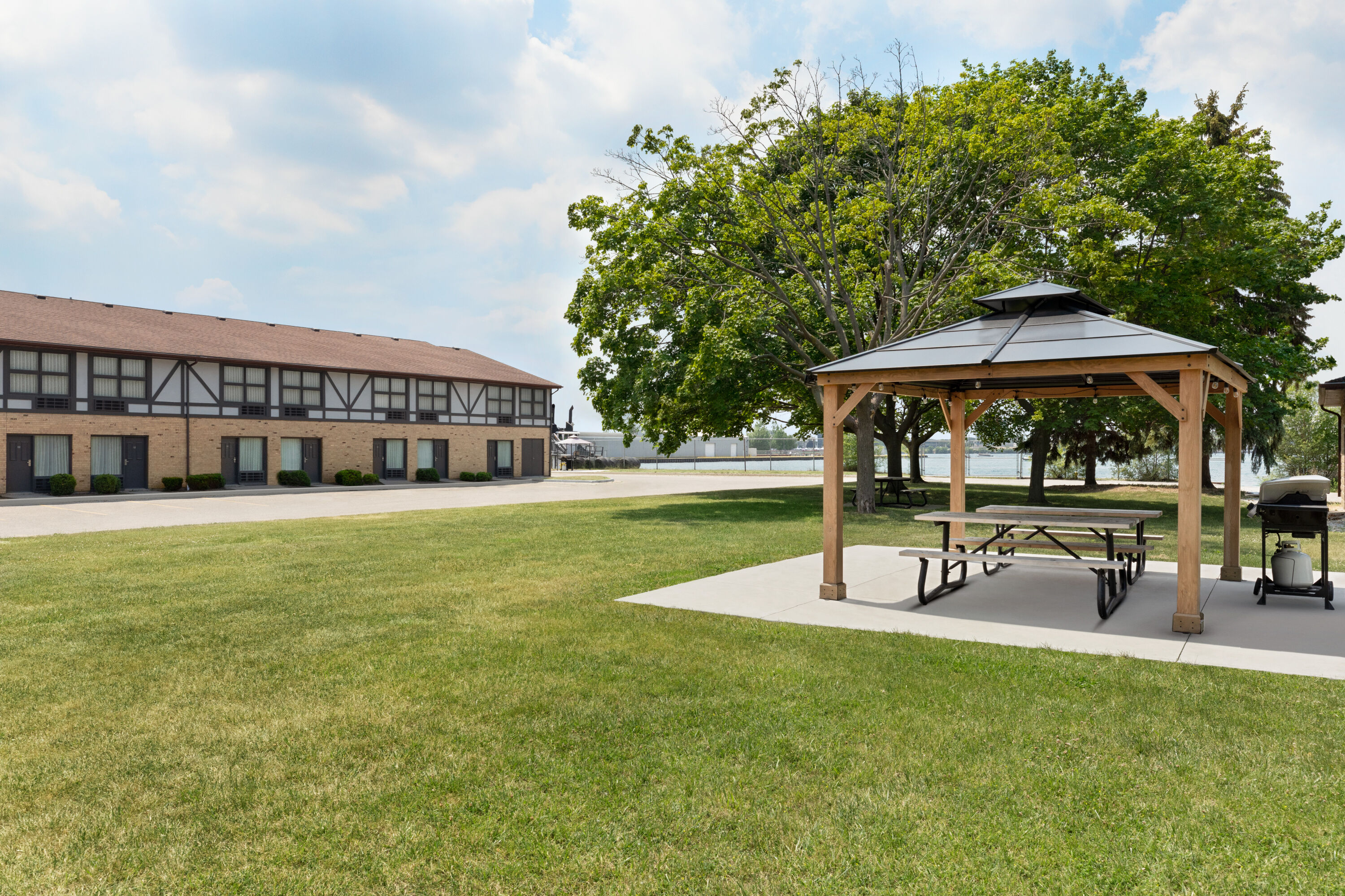 Courtyard at Days Inn by Wyndham Sarnia Harbourfront in Sarnia, Ontario