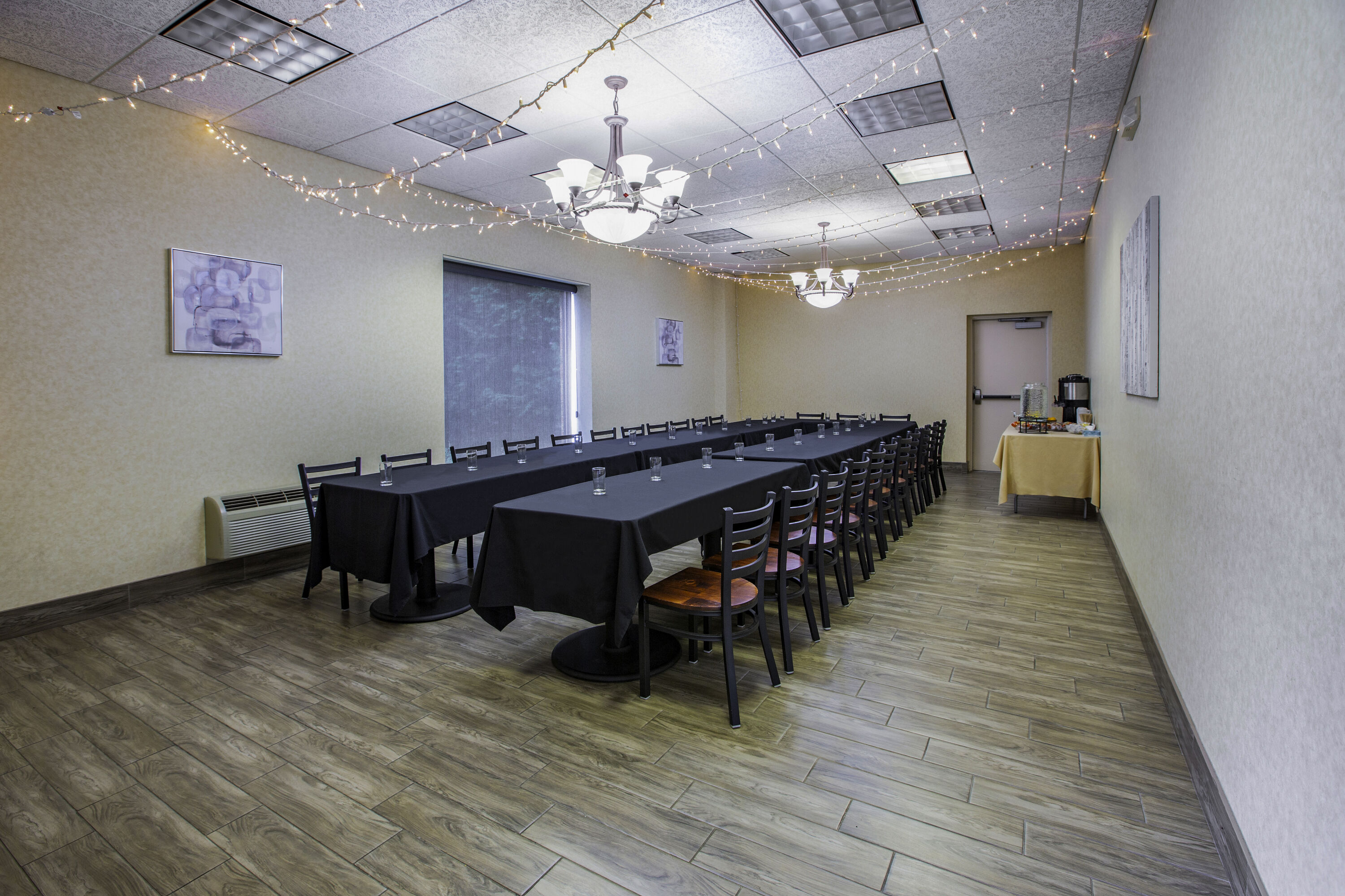 U-shape meeting room at Days Inn by Wyndham Sudbury & Conference Centre in Sudbury, Ontario