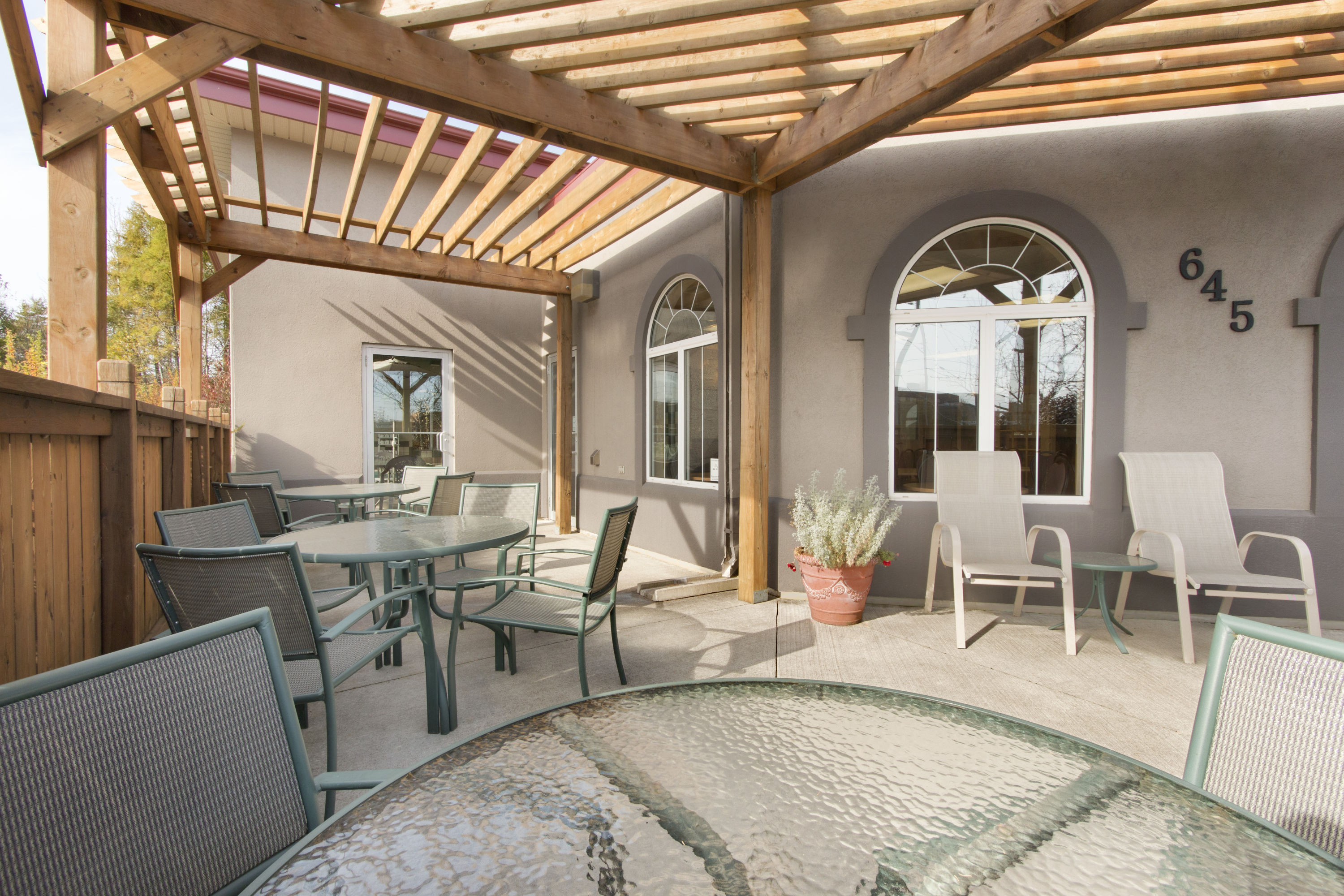 Bar patio at Days Inn & Suites by Wyndham Thunder Bay in Thunder Bay, Ontario