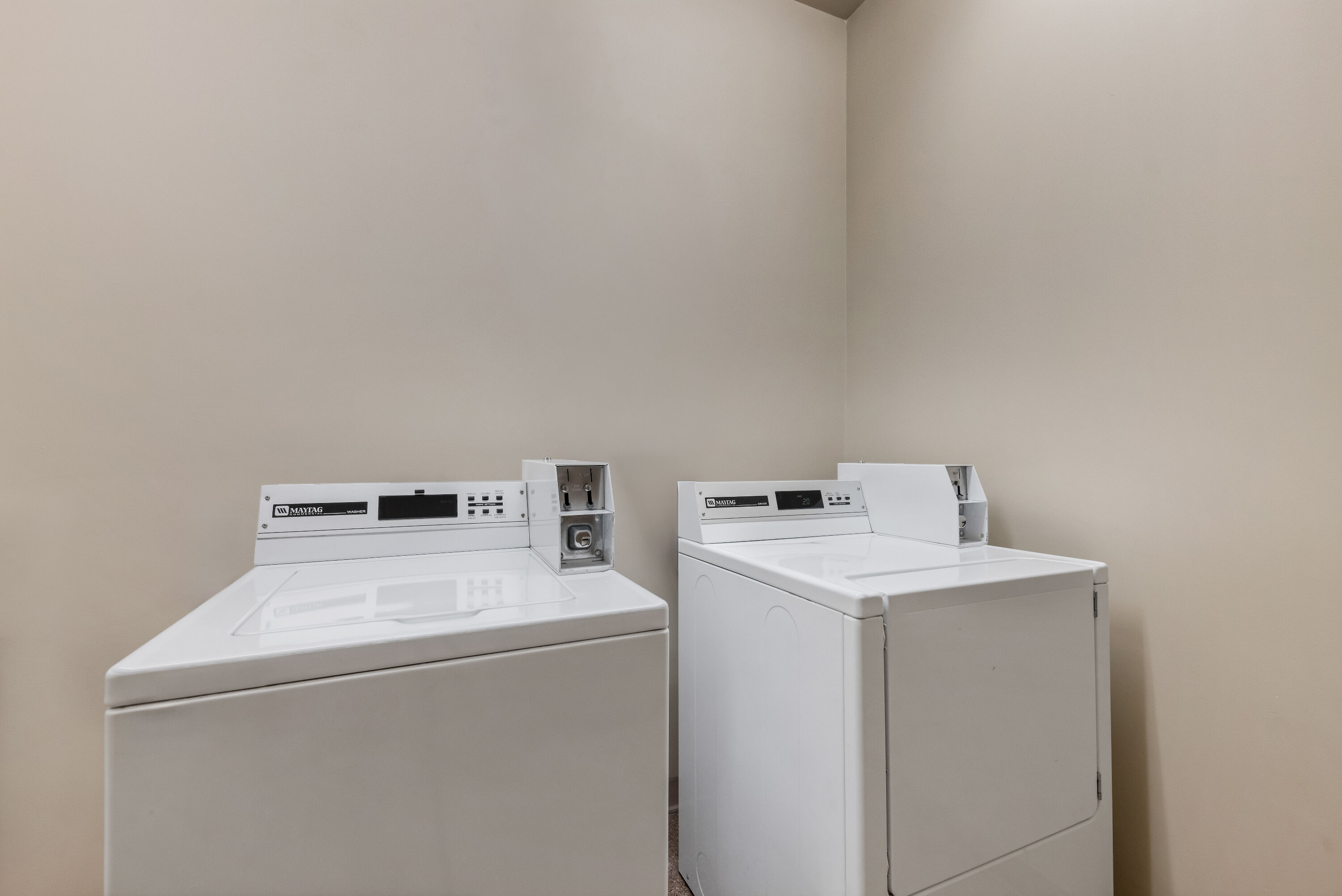 Laundry facilities at Days Inn by Wyndham Thunder Bay North in Thunder Bay, Ontario