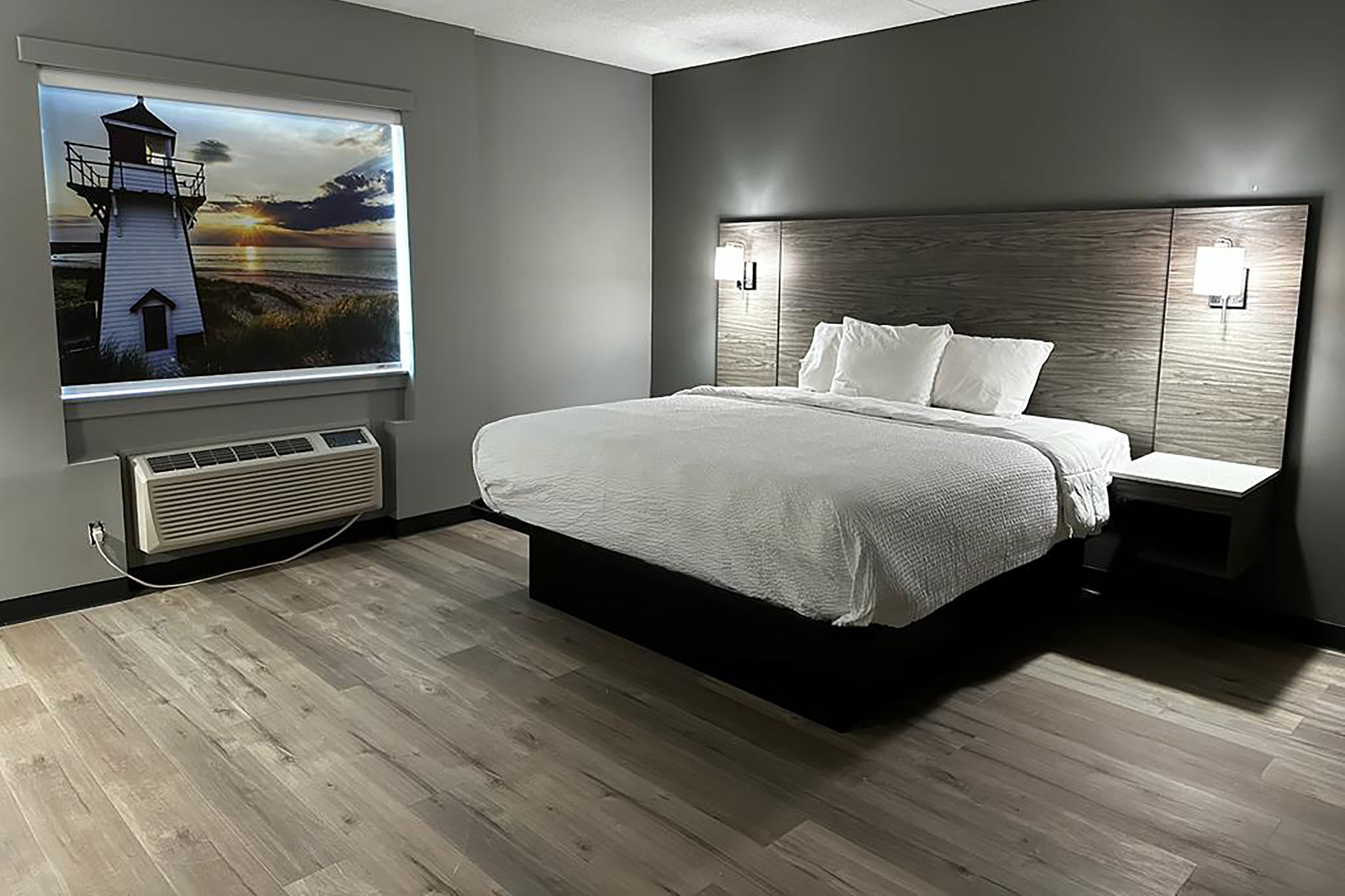 Guest room at the Days Inn & Suites by Wyndham Summerside in Summerside, Prince Edward Island