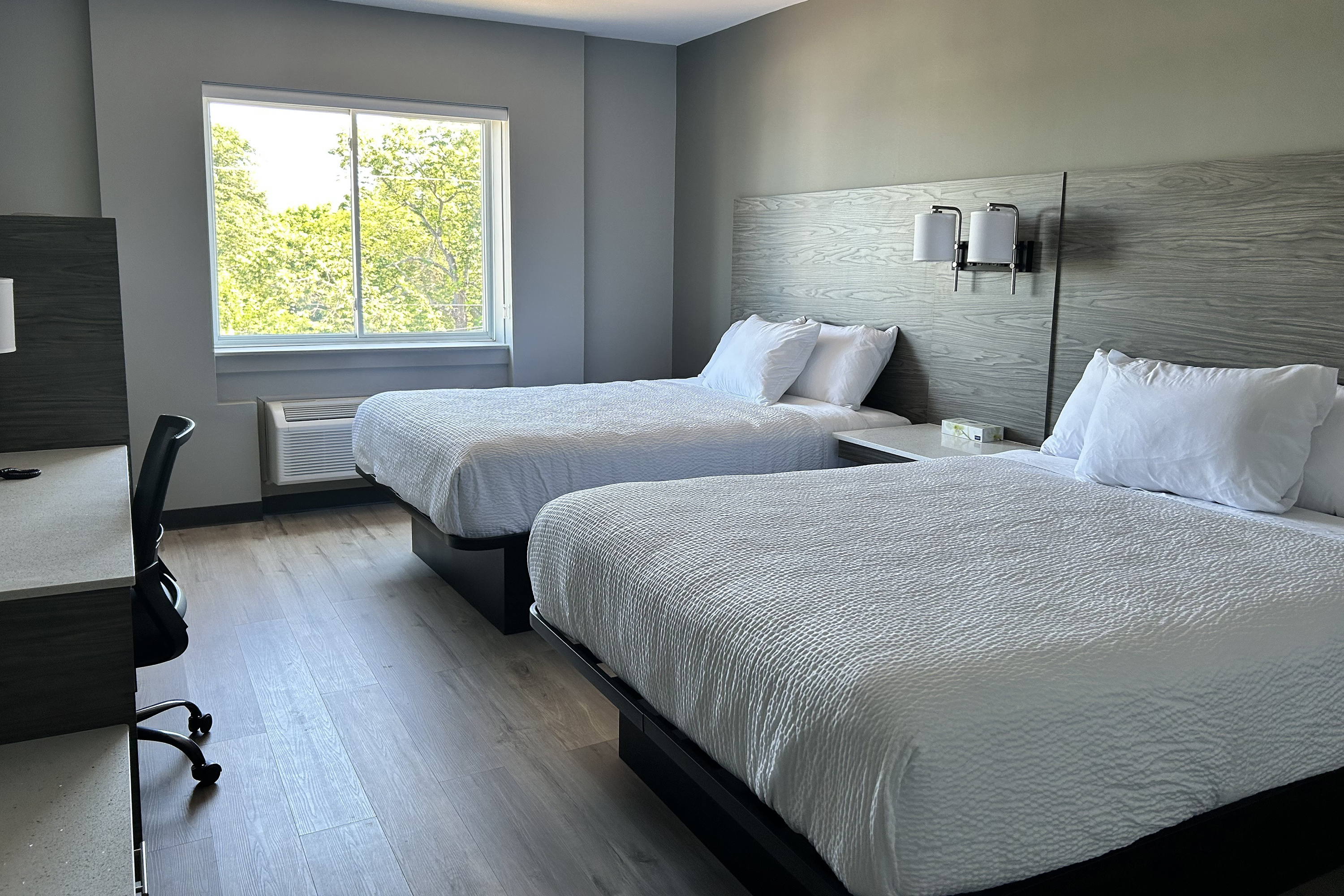 Guest room at the Days Inn & Suites by Wyndham Summerside in Summerside, Prince Edward Island