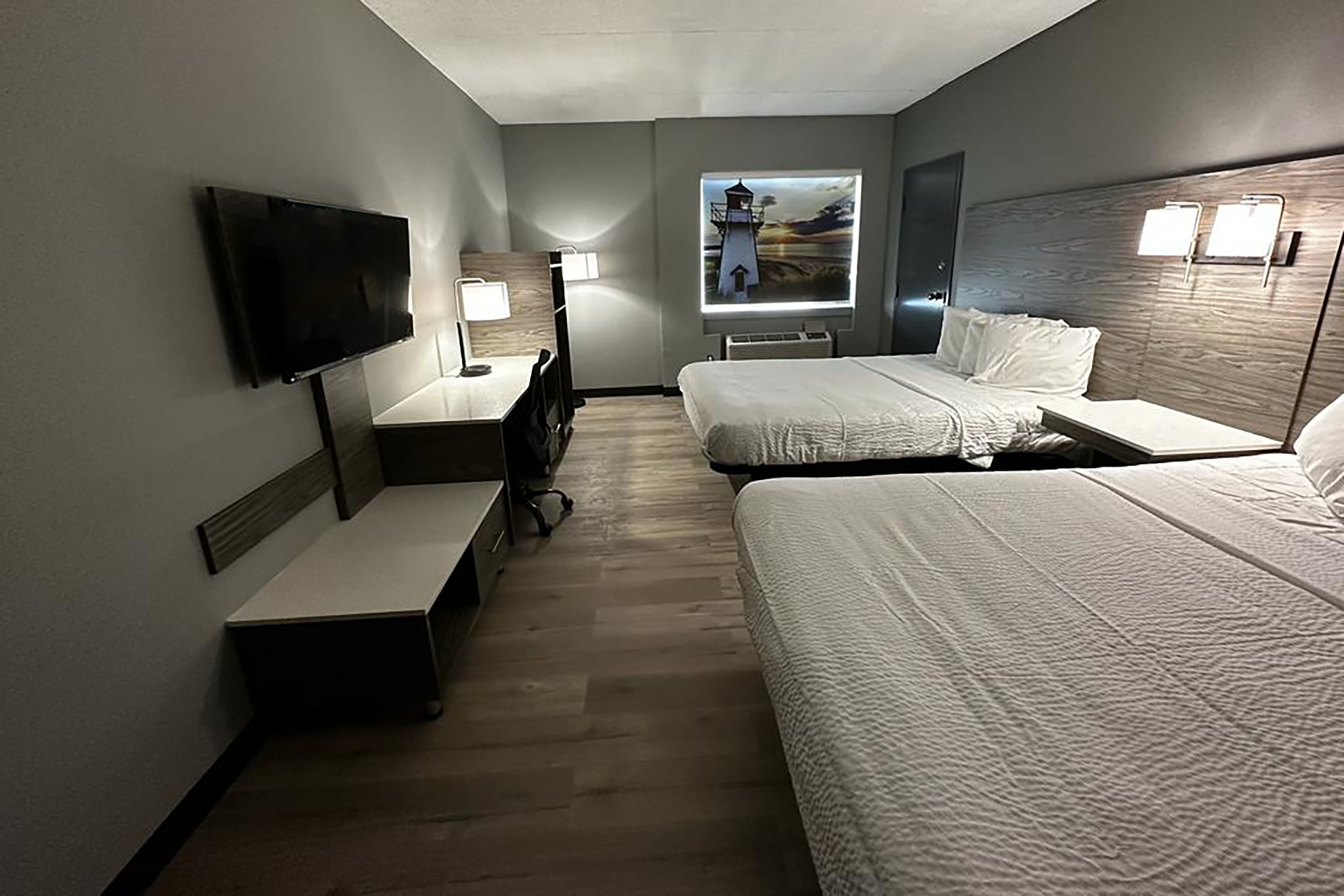 Guest room at the Days Inn & Suites by Wyndham Summerside in Summerside, Prince Edward Island