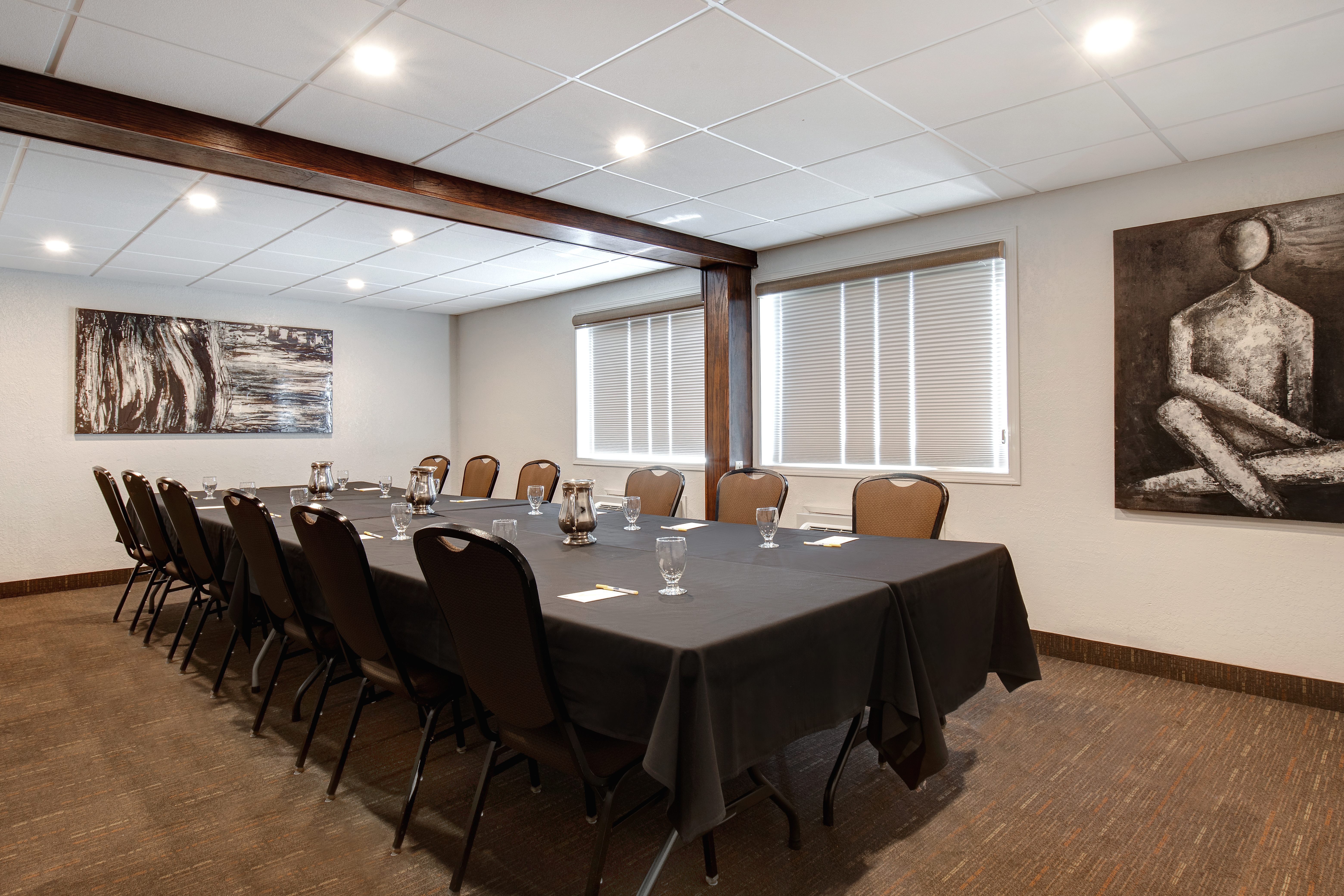 Meeting room at Days Inn & Conference Centre by Wyndham Prince Albert in Prince Albert, Saskatchewan