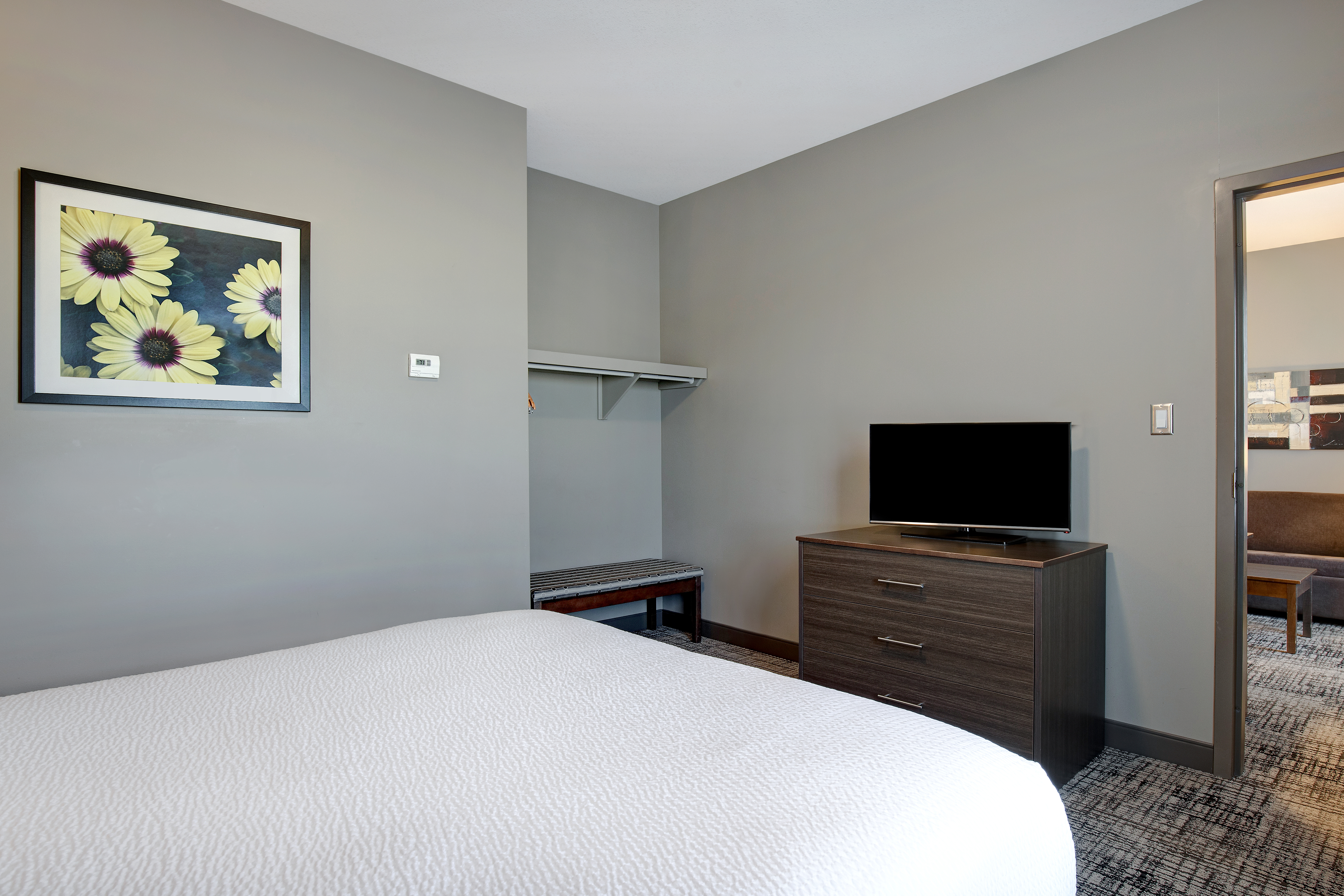 Guest room at the Days Inn & Suites by Wyndham Warman in Warman, Saskatchewan