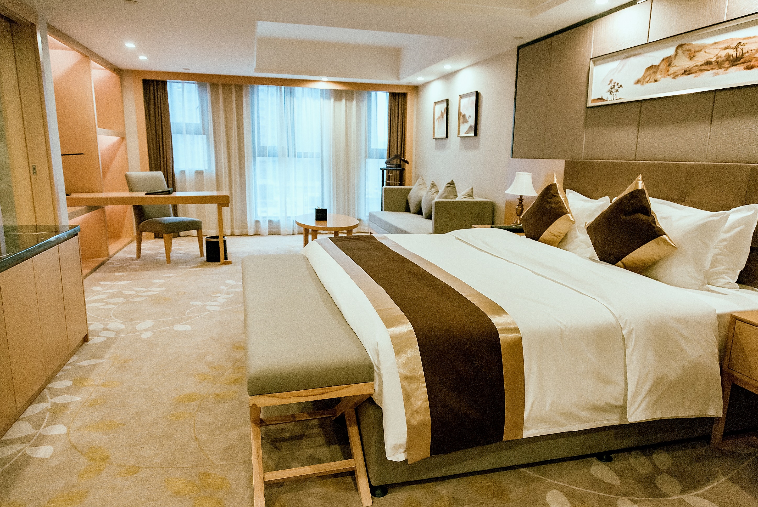 Guest room at the Days Inn by Wyndham Business Place Sichuan Bazhong in Bazhong, Other than US/Canada