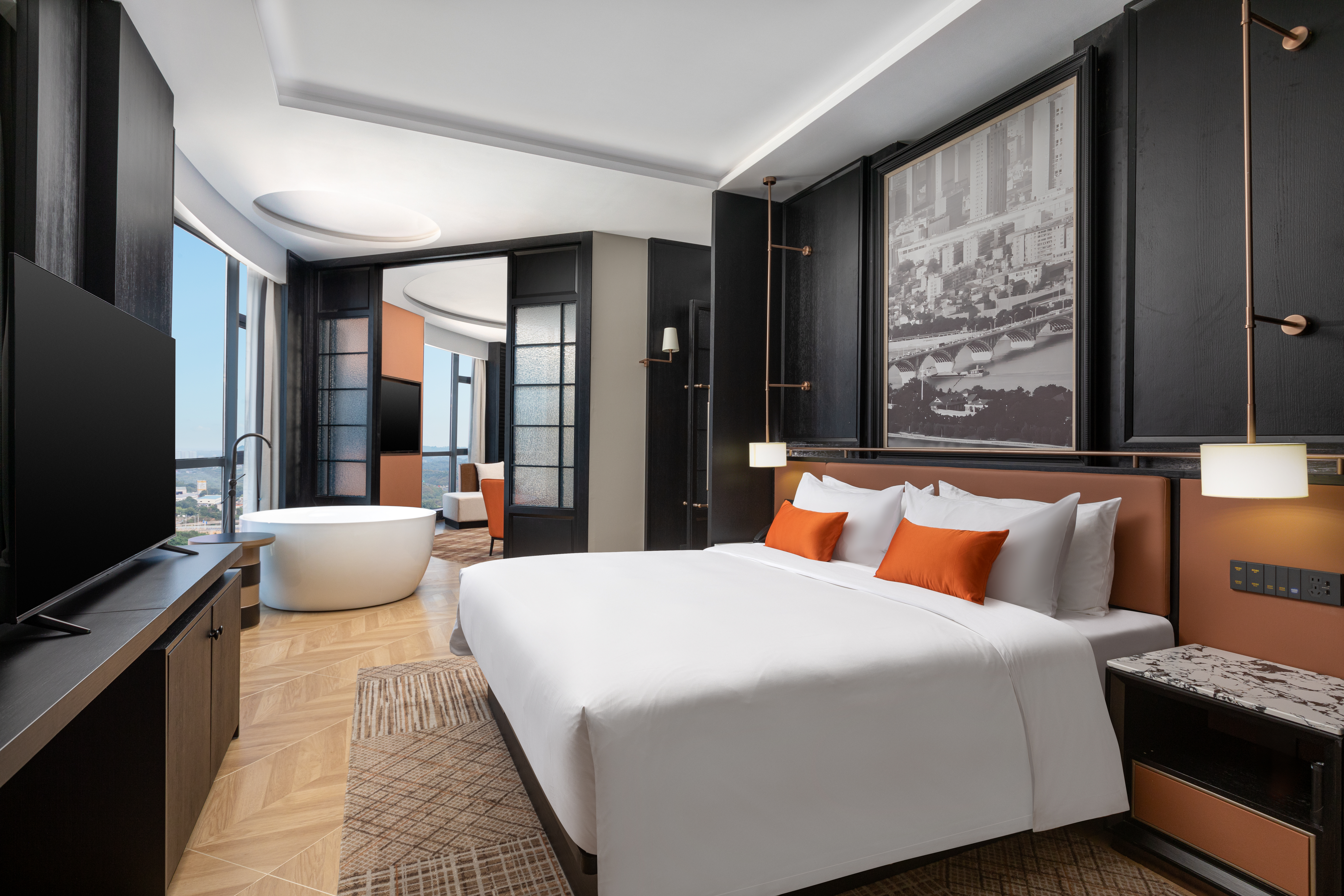 Guest room at the Days Hotel by Wyndham Changsha Yuhua East in Changsha, Other than US/Canada