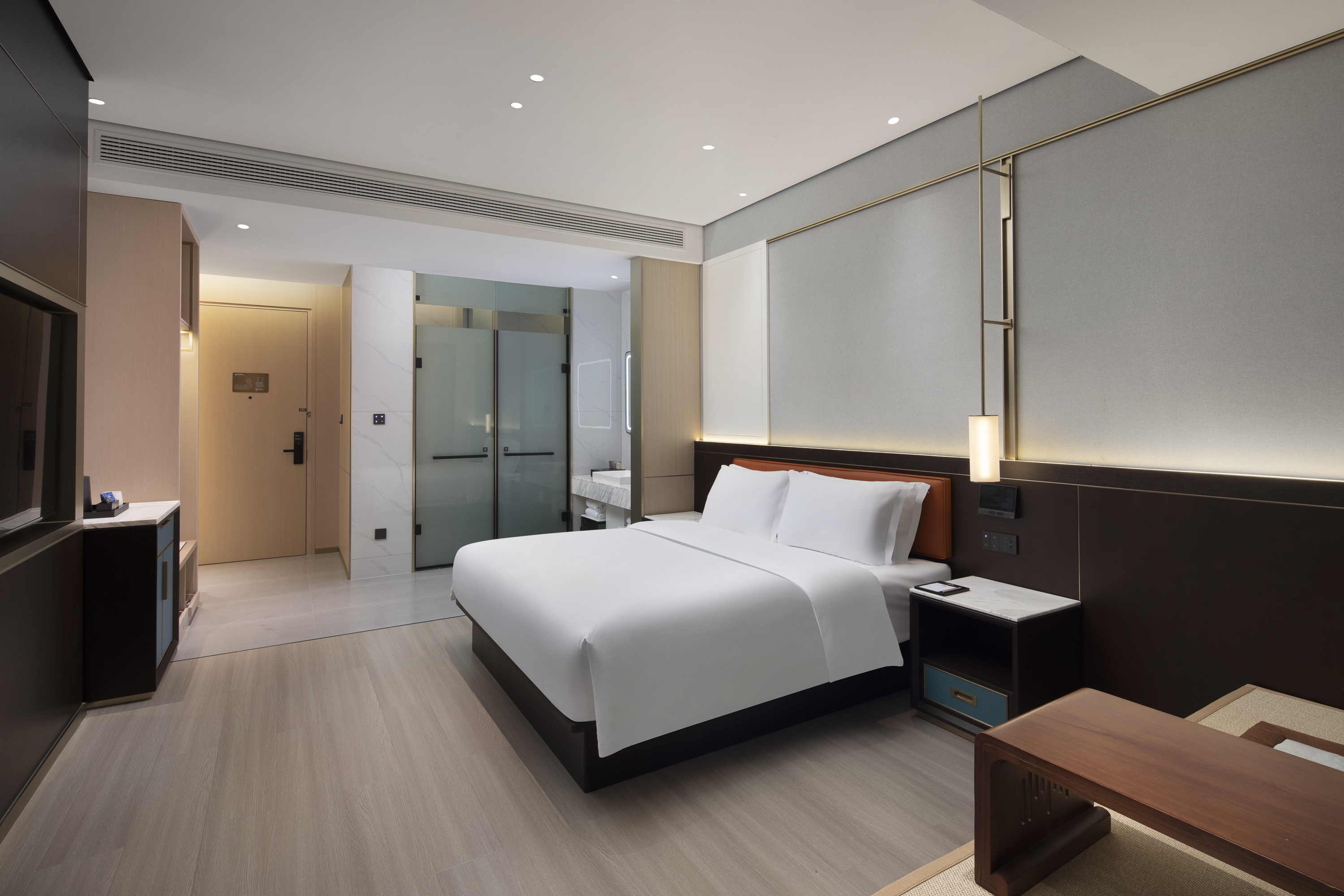Guest room at the Days Hotel by Wyndham Changsha Kaifu in Changsha, Other than US/Canada