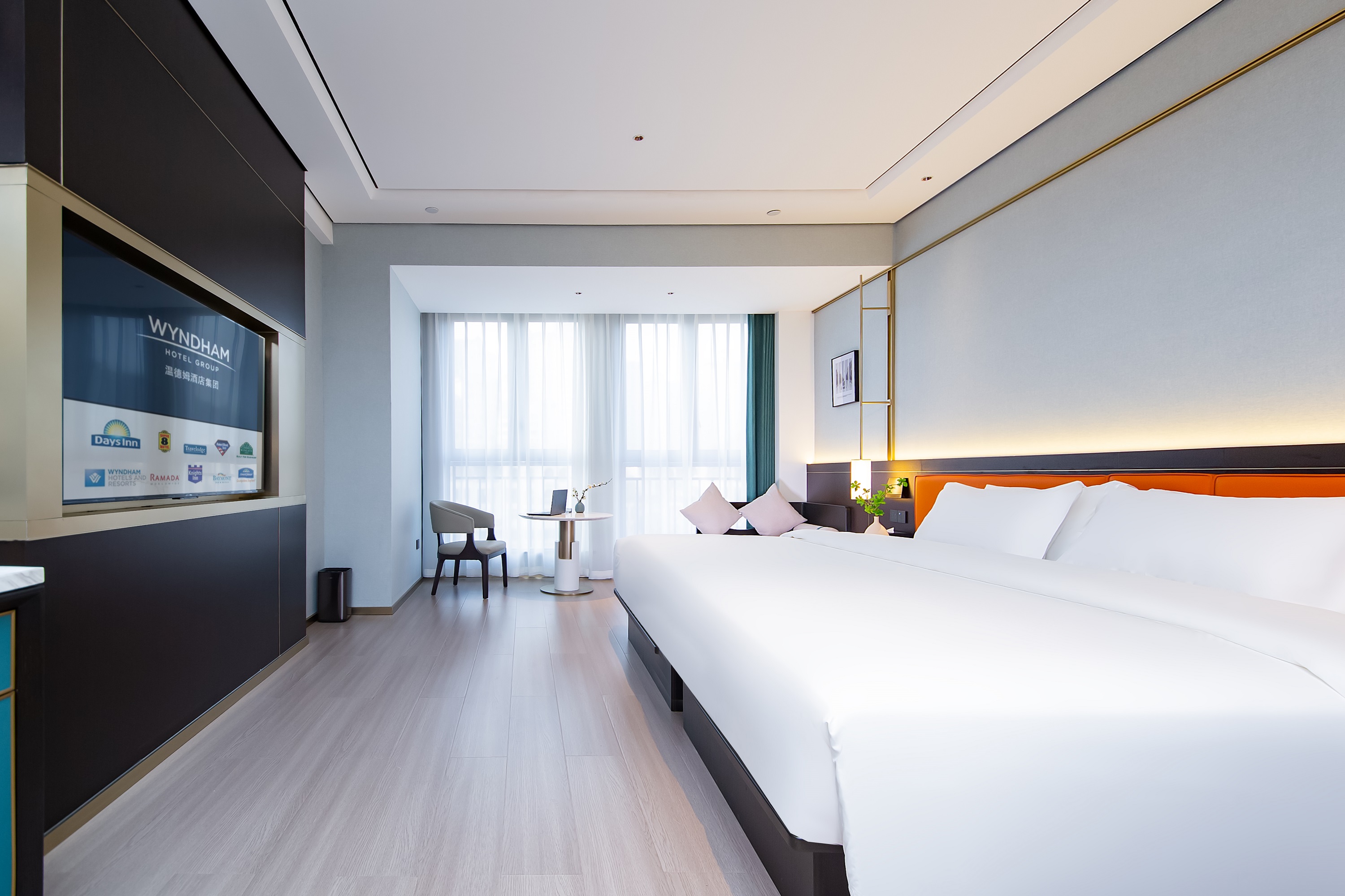 Guest room at the Days Hotel by Wyndham Changsha Kaifu in Changsha, Other than US/Canada