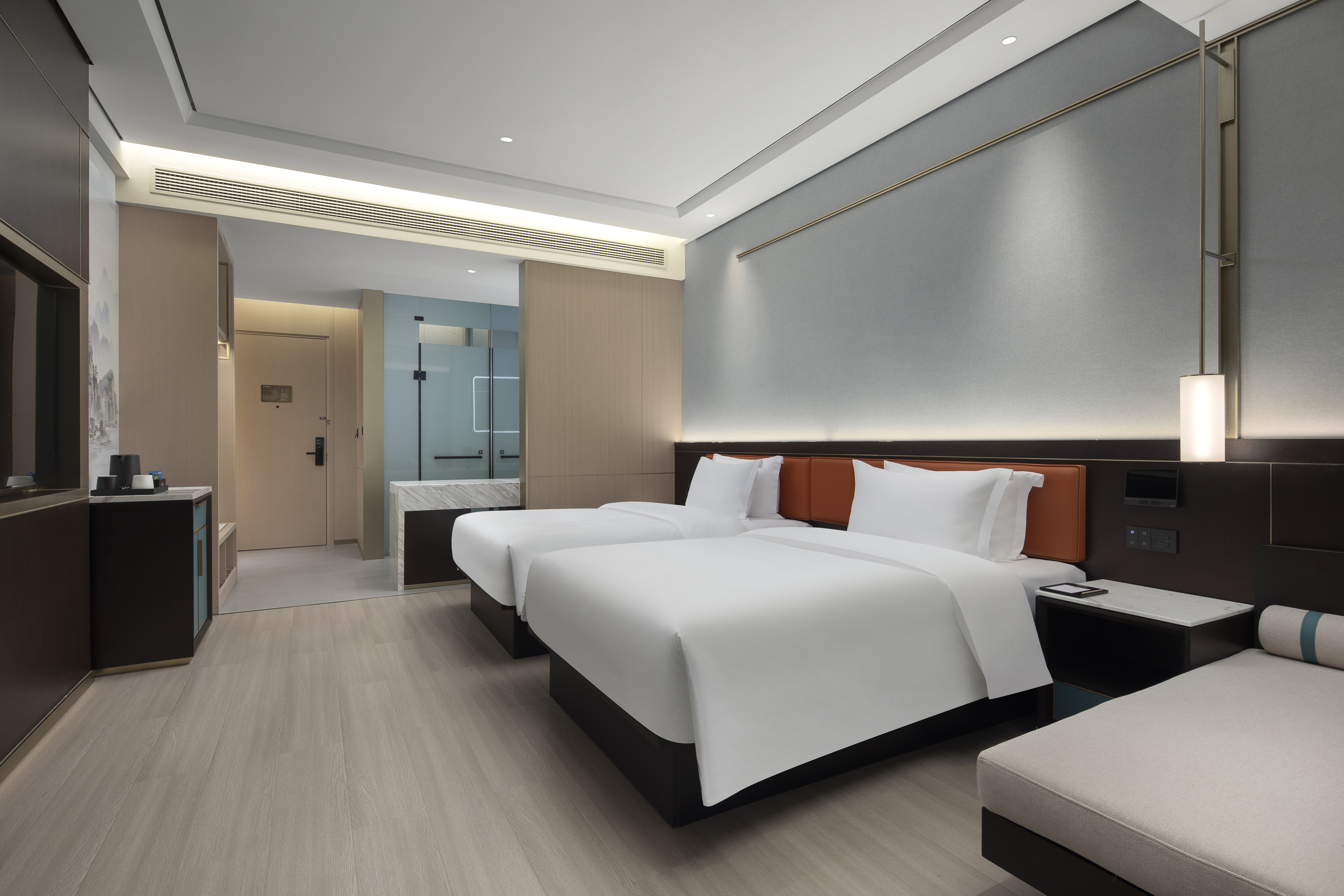 Guest room at the Days Hotel by Wyndham Changsha Kaifu in Changsha, Other than US/Canada