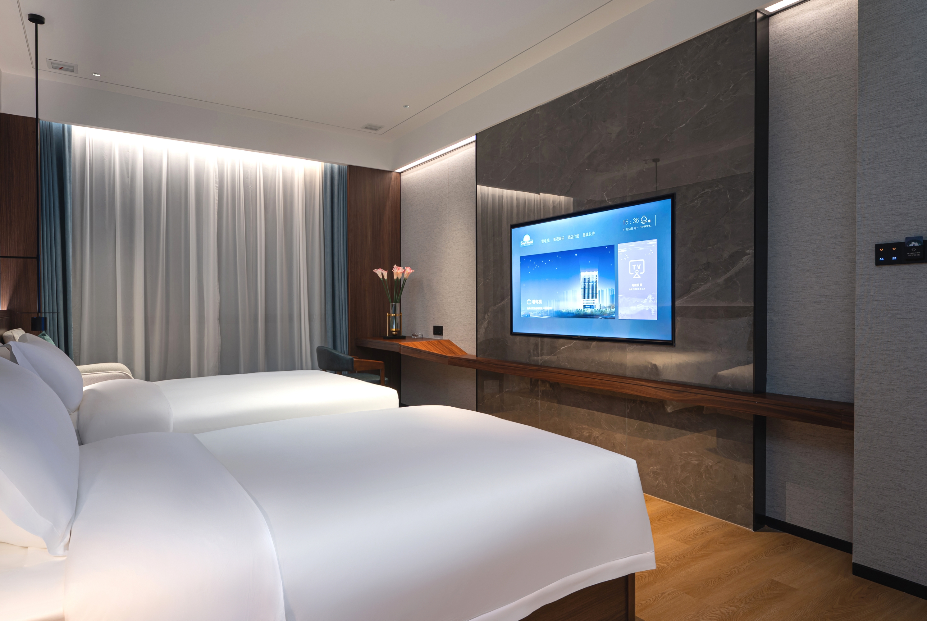 Guest room at the Days Hotel by Wyndham Changsha East in Changsha, Other than US/Canada