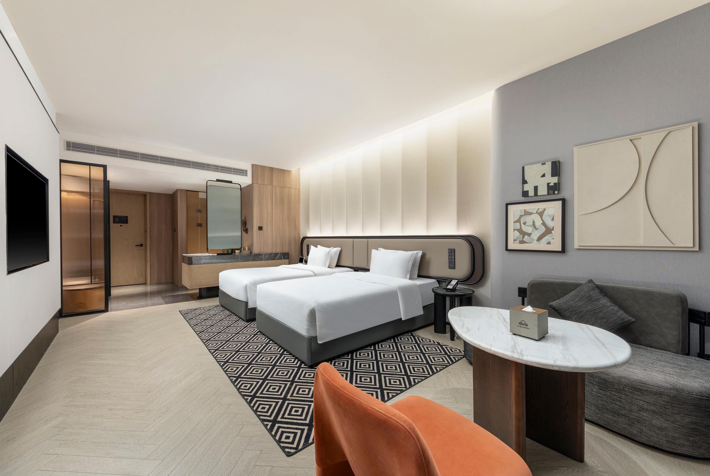 Guest room at the Days Hotel by Wyndham Changsha Xingsha in Changsha, Other than US/Canada