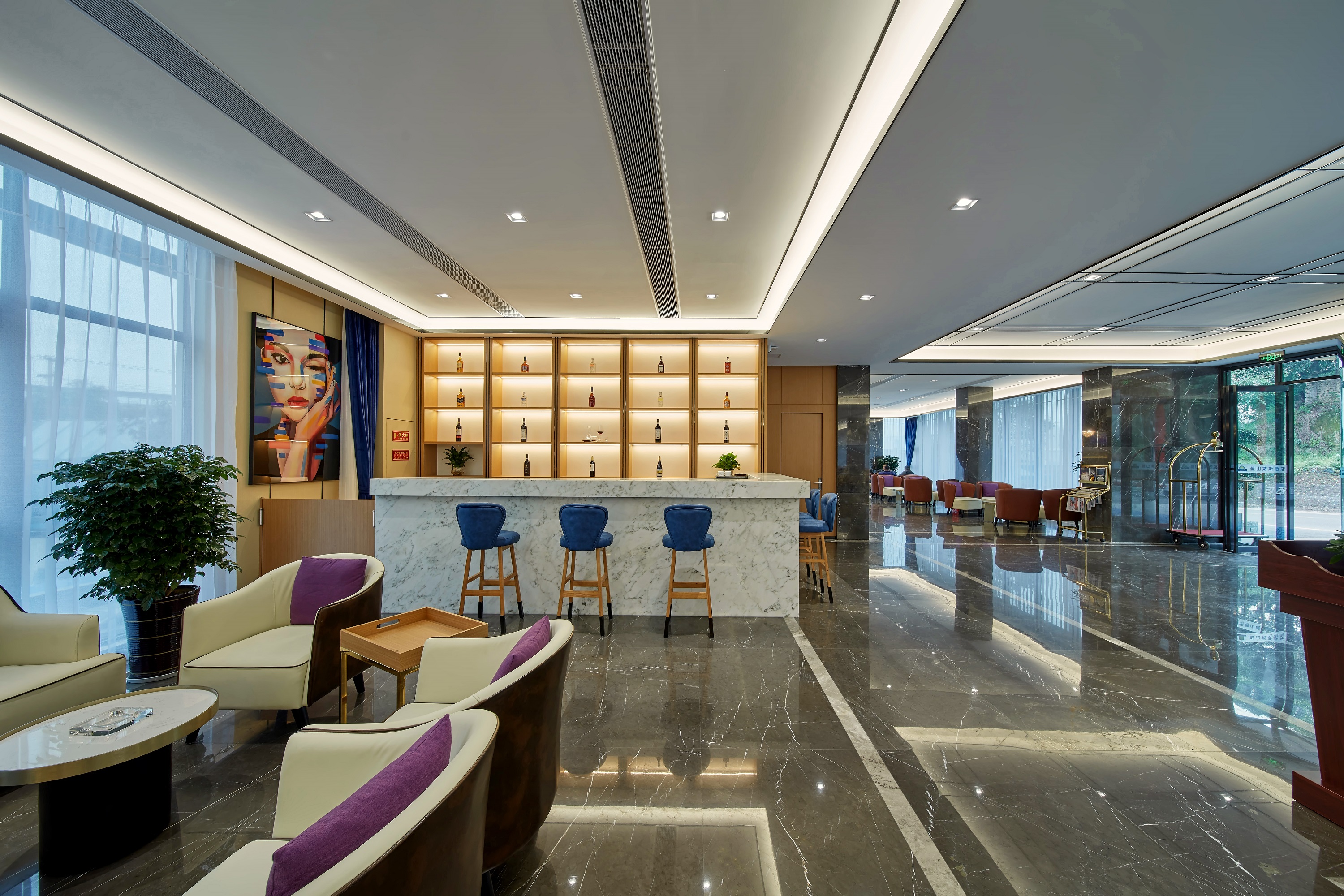 Days Hotel by Wyndham Bishan Chongqing lobby bar in Chongqing, Other than US/Canada
