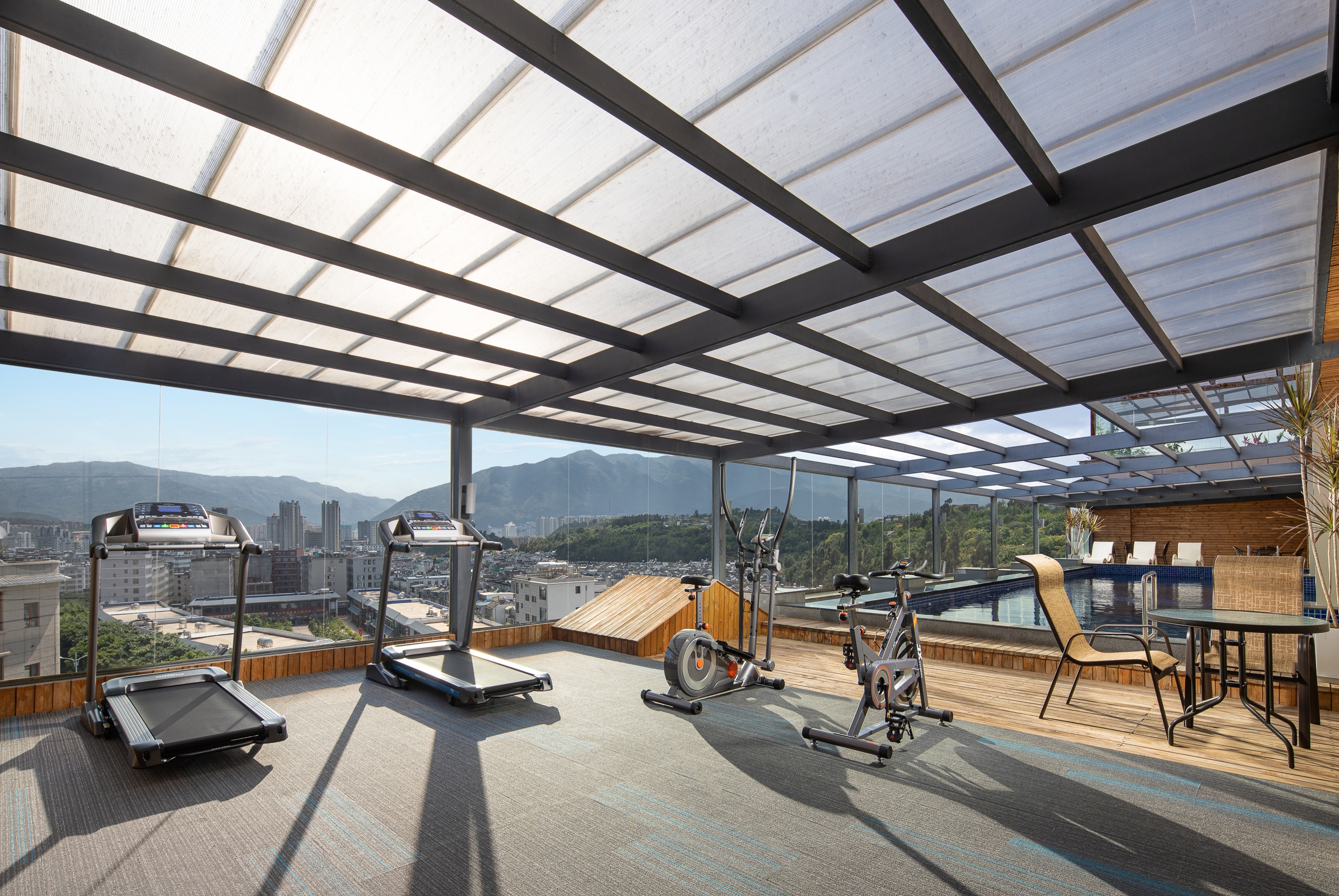 Fitness room at Days Inn by Wyndham Dali Erhai Park in Dali, Other than US/Canada