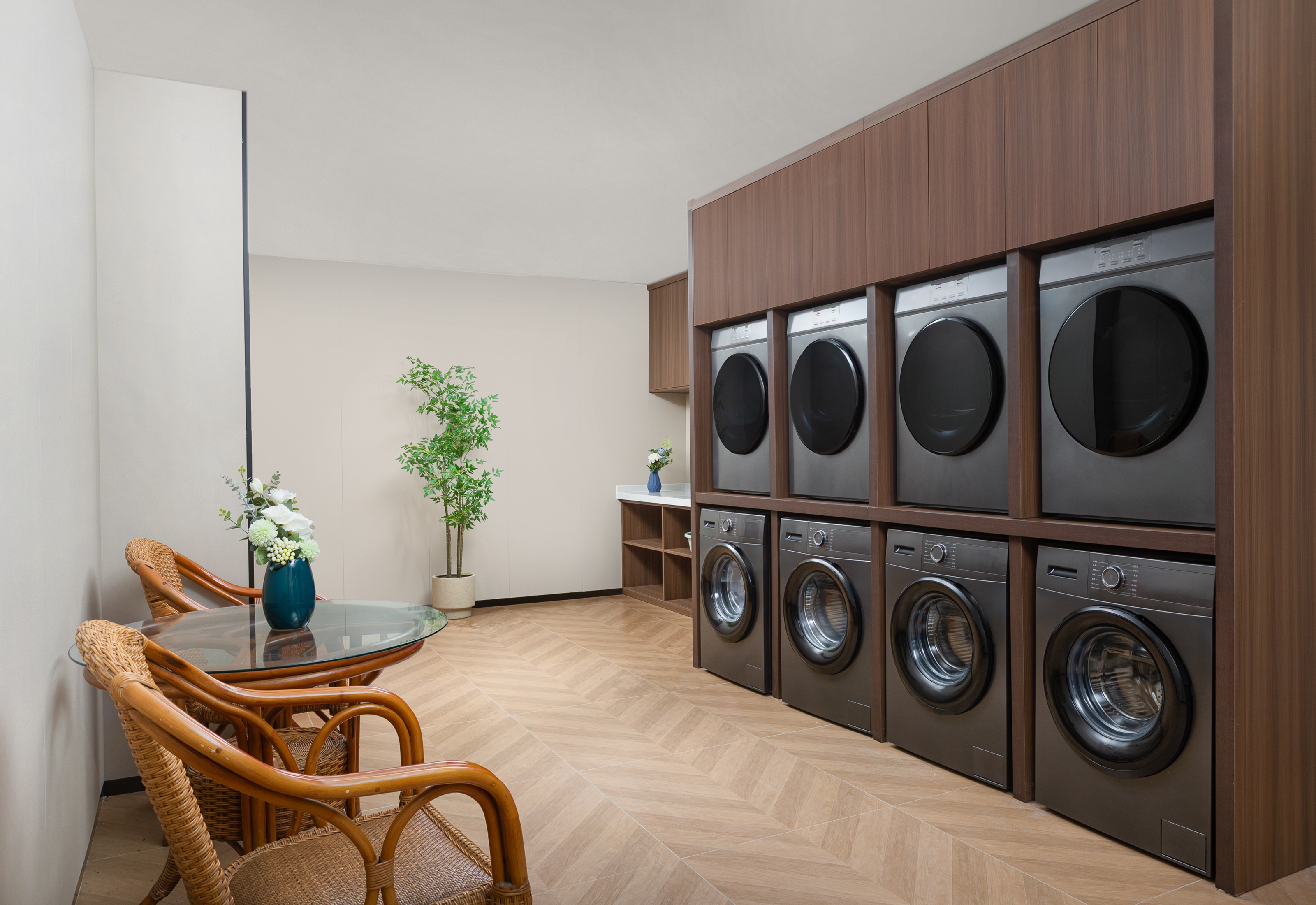 Laundry facilities at Days Hotel by Wyndham Hefei Huaihe Road Walking Street in Hefei, Other than US/Canada