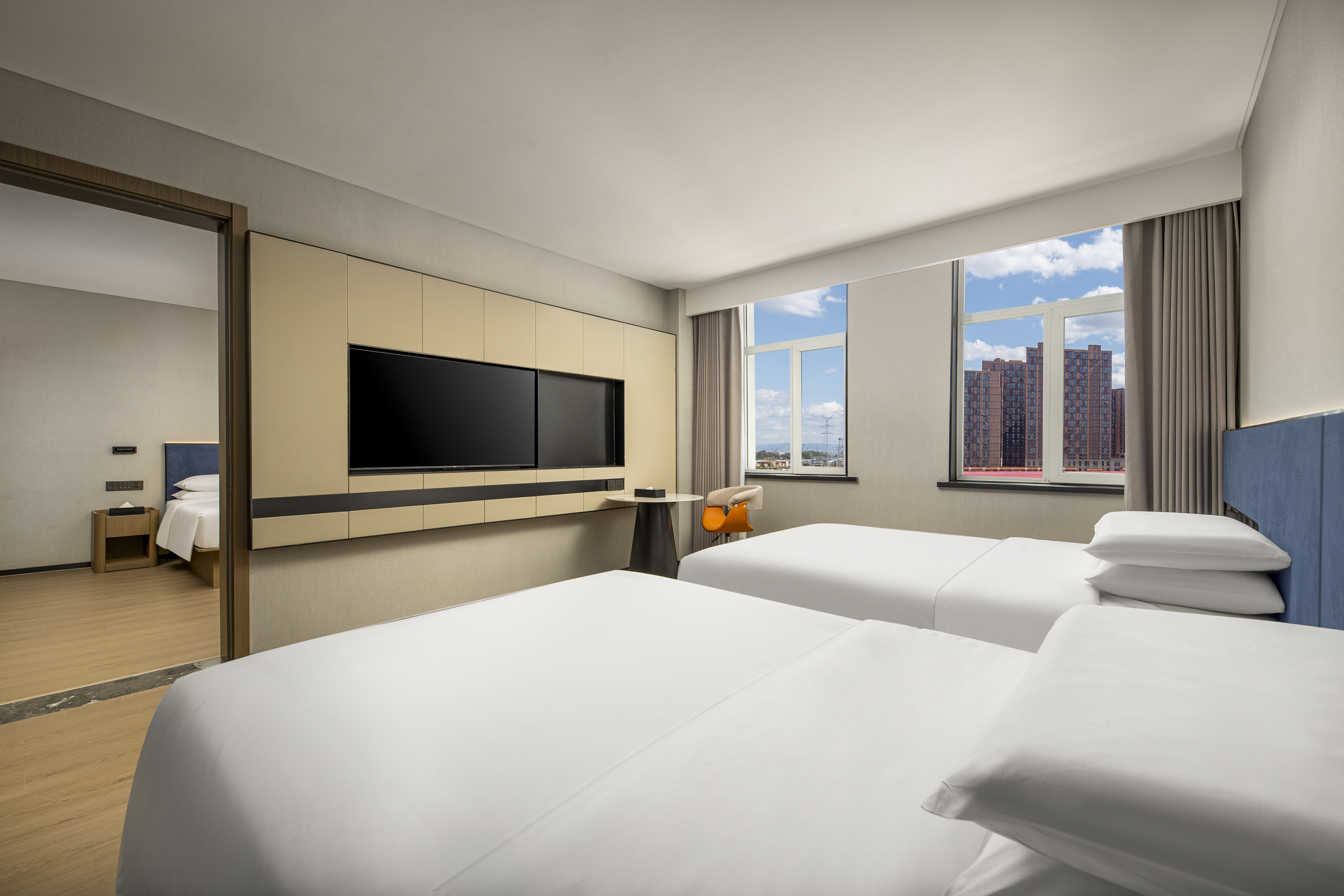 Guest room at the Days Hotel by Wyndham Hohhot Saihan in Hohhot, Other than US/Canada