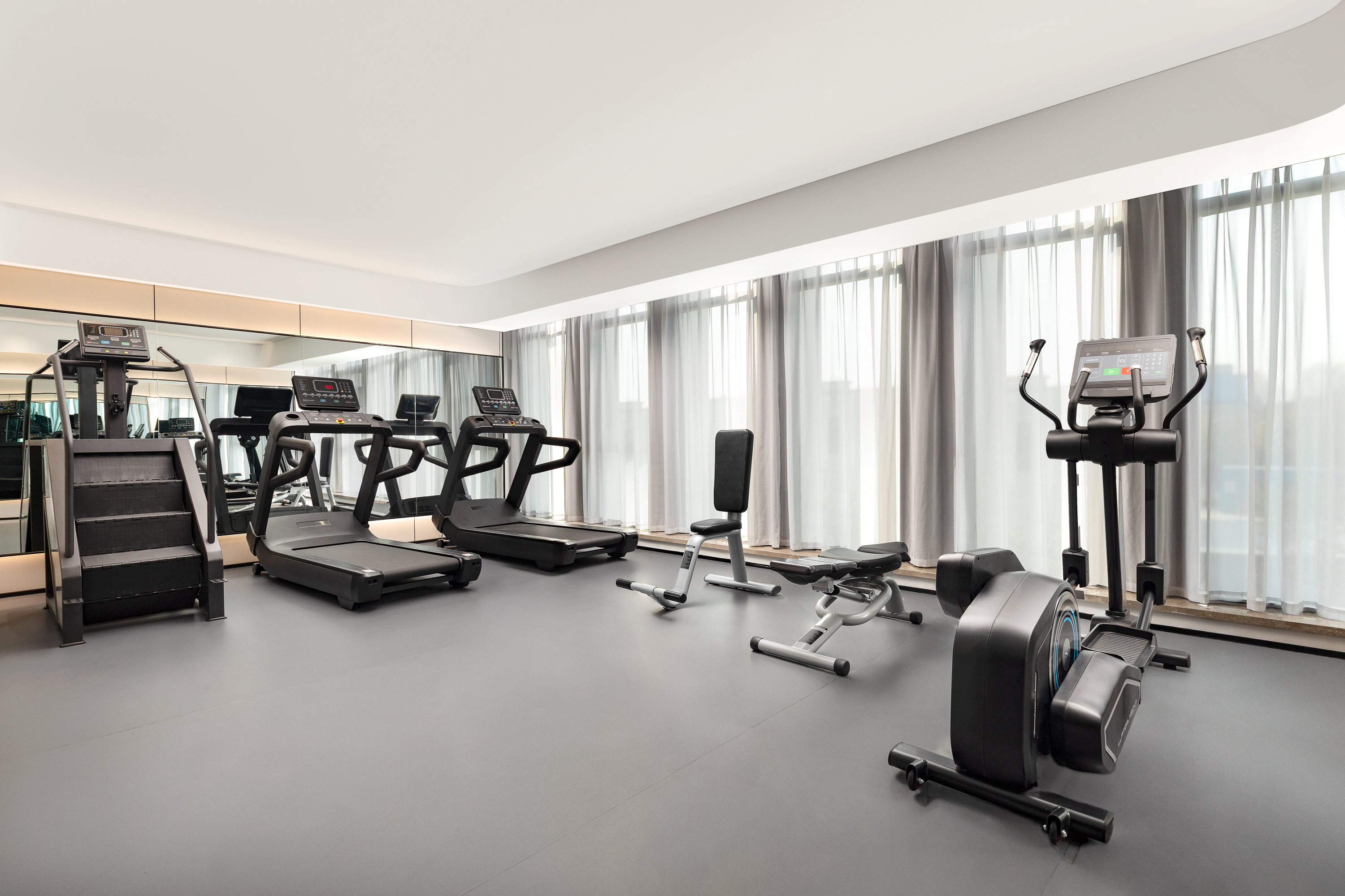 Fitness room at Days Hotel by Wyndham Huzhou Anji in Huzhou, Other than US/Canada
