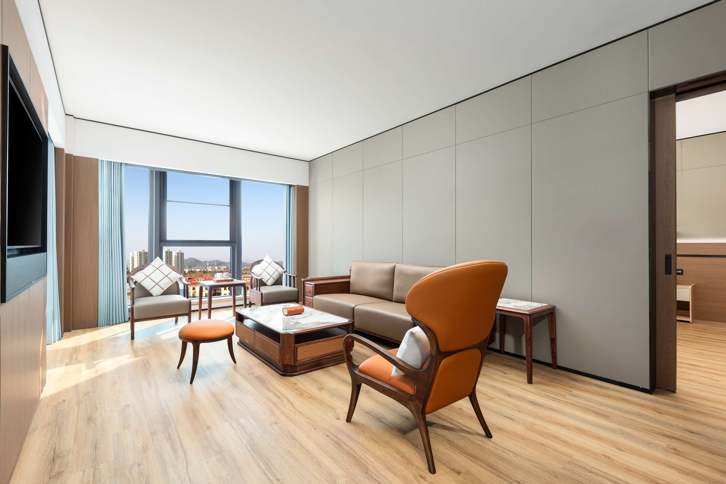 Guest room at the Days Hotel by Wyndham Huzhou Anji in Huzhou, Other than US/Canada