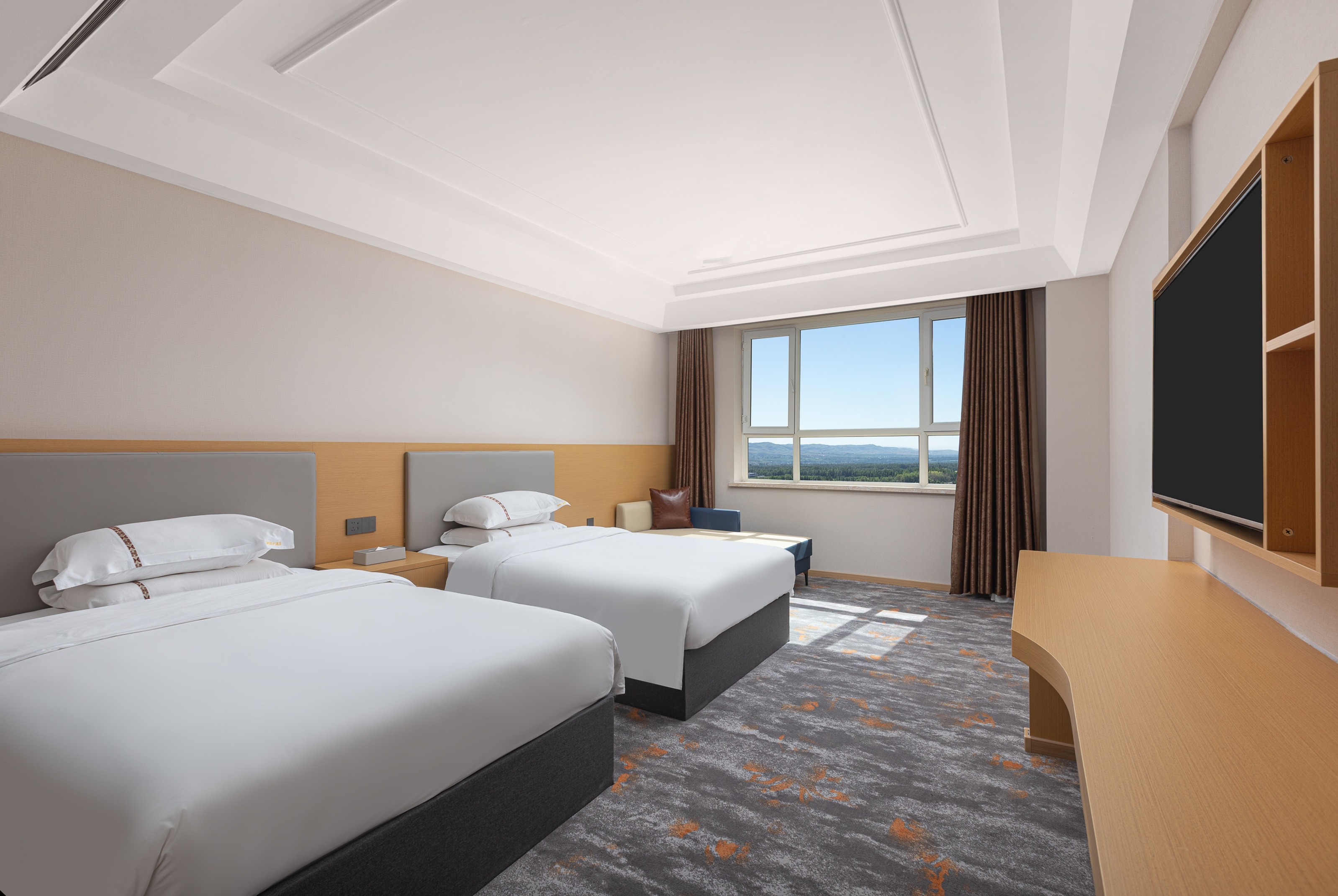 Guest room at the Days Hotel by Wyndham Xinyuan Nalati Airport in Ili Kazakh Autonomous Prefectu, Other than US/Canada